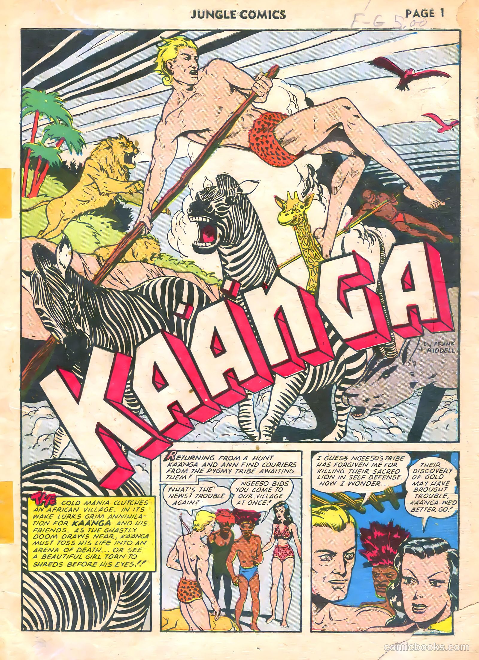 Jungle Comics #33 (1942) — page 3 of 68