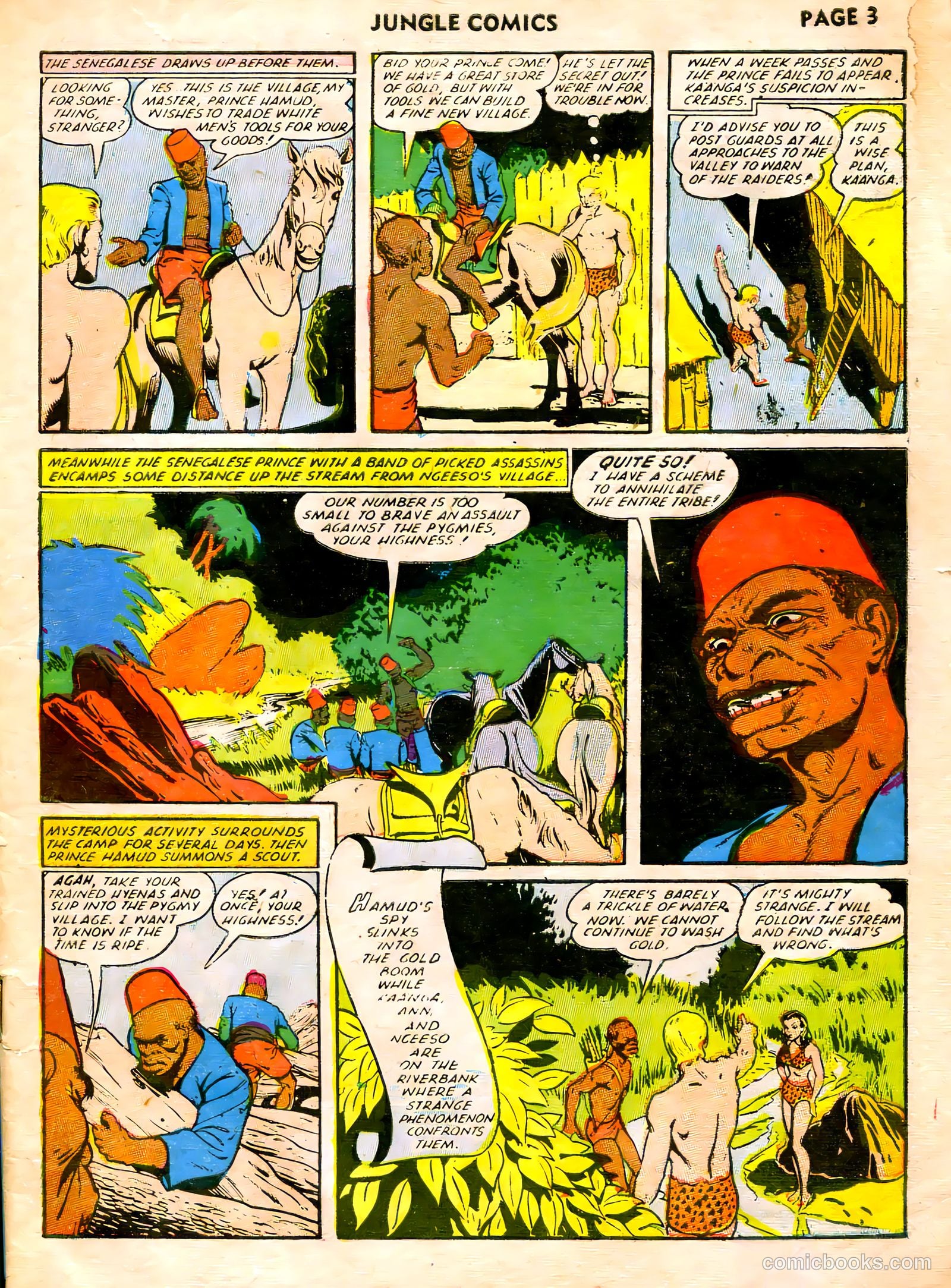 Jungle Comics #33 (1942) — page 5 of 68