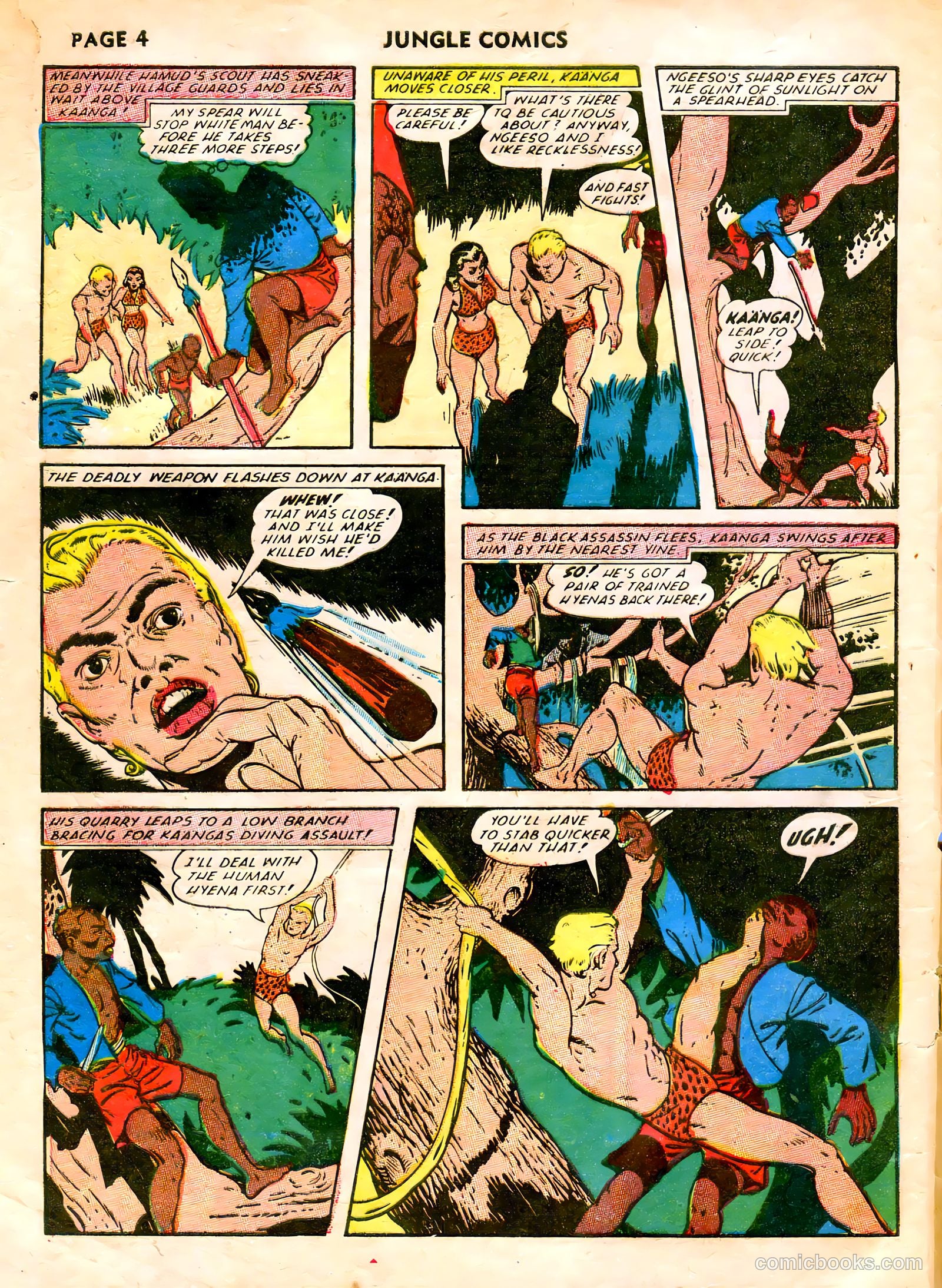Jungle Comics #33 (1942) — page 6 of 68