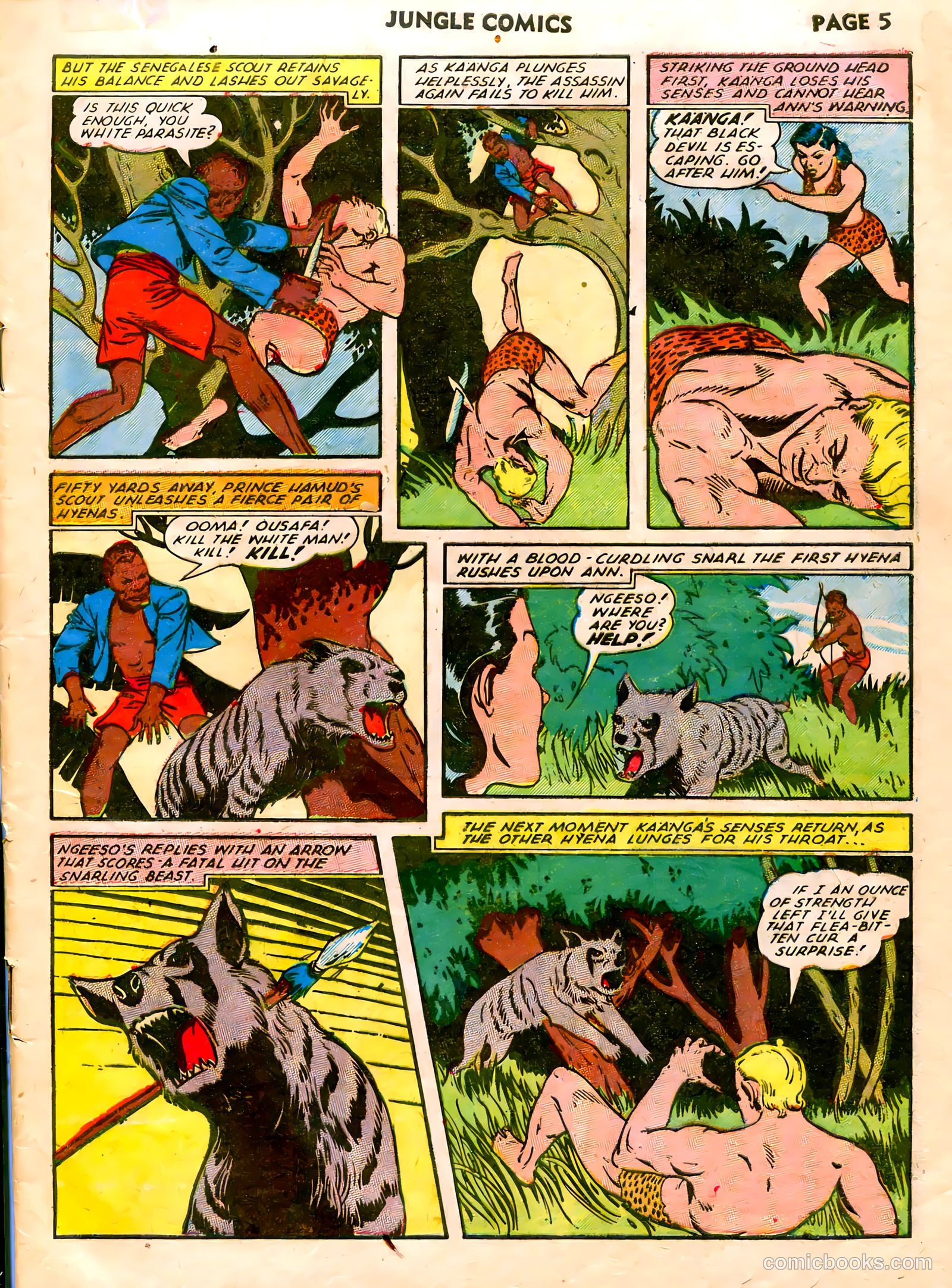 Jungle Comics #33 (1942) — page 7 of 68