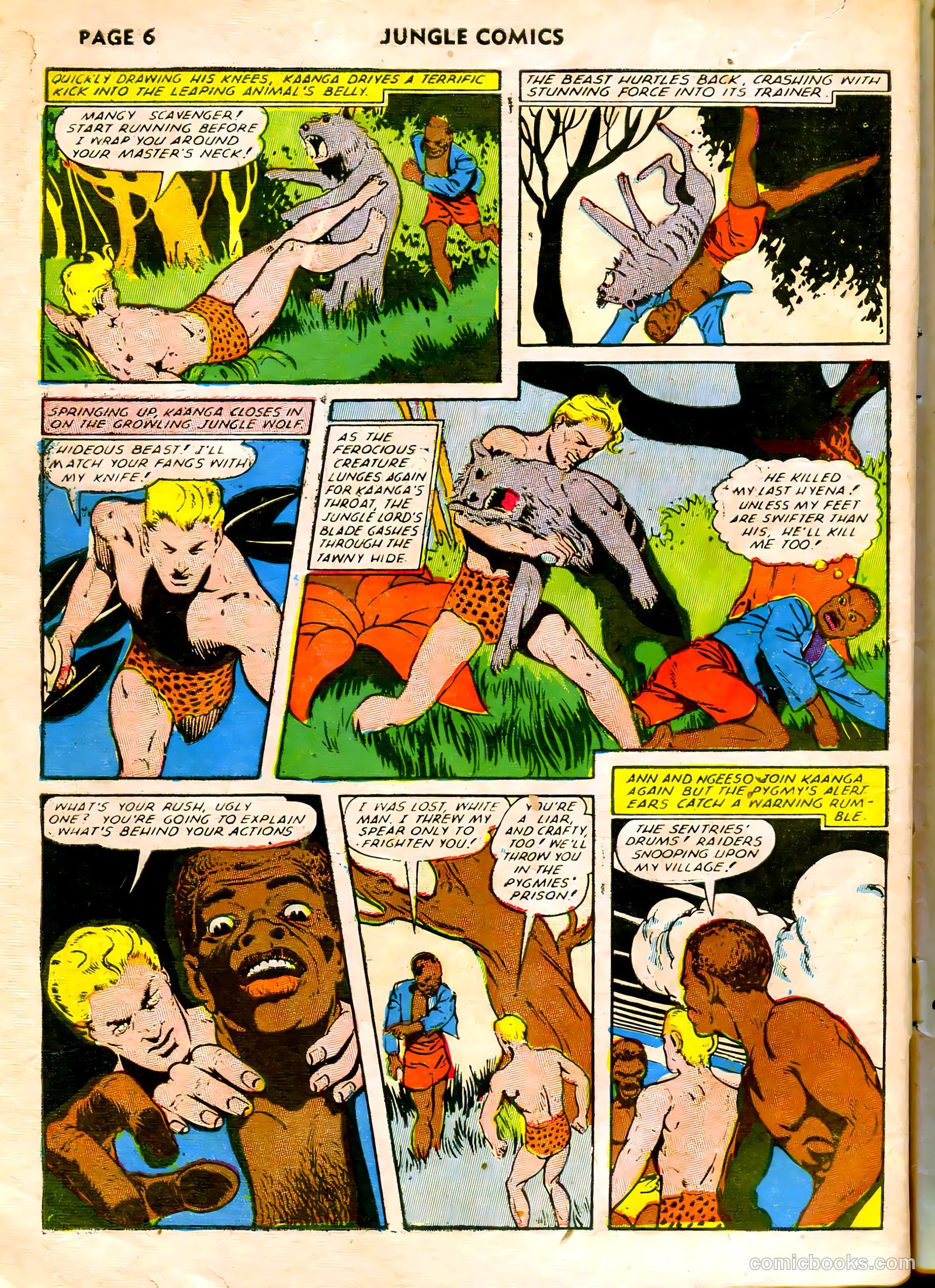 Jungle Comics #33 (1942) — page 8 of 68
