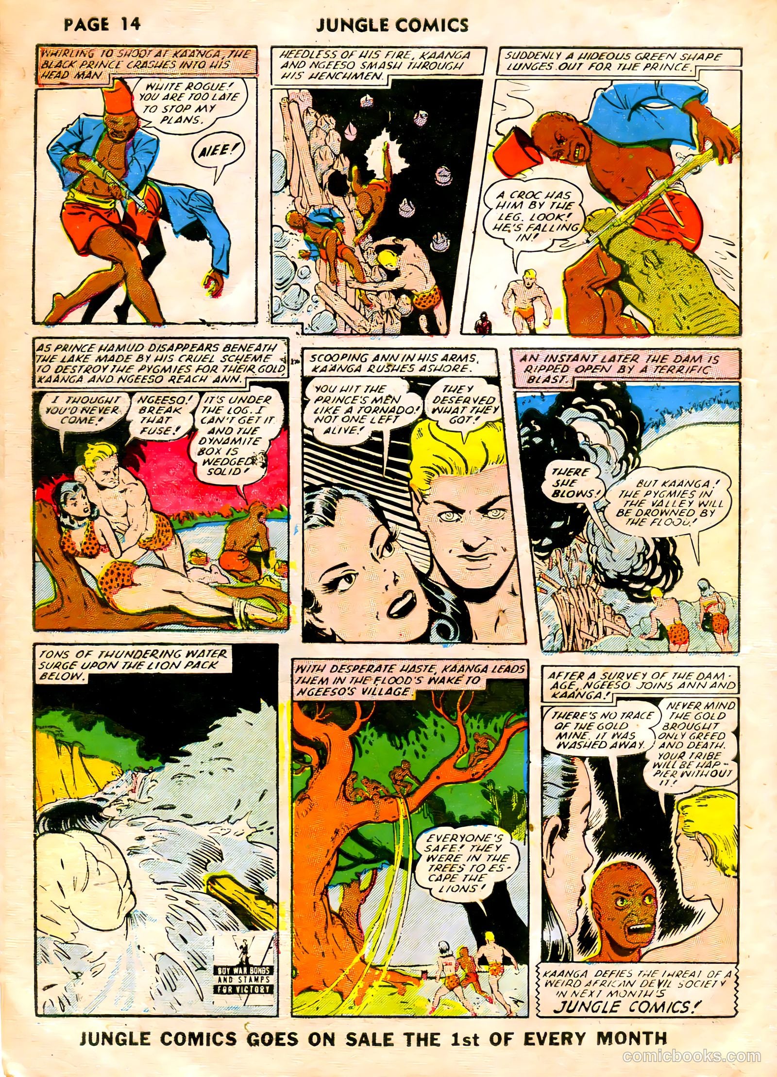Jungle Comics #33 (1942) — page 16 of 68