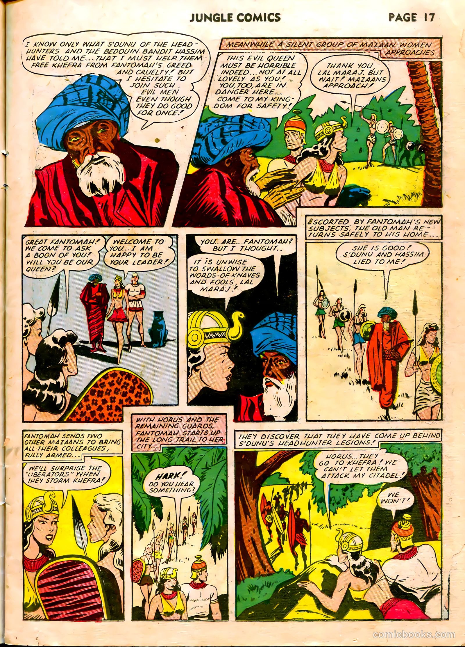 Jungle Comics #33 (1942) — page 19 of 68