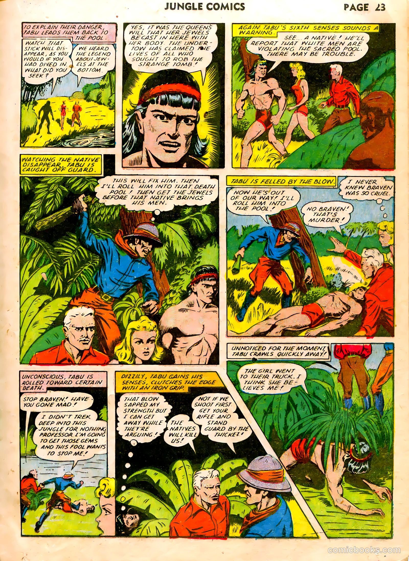 Jungle Comics #33 (1942) — page 25 of 68