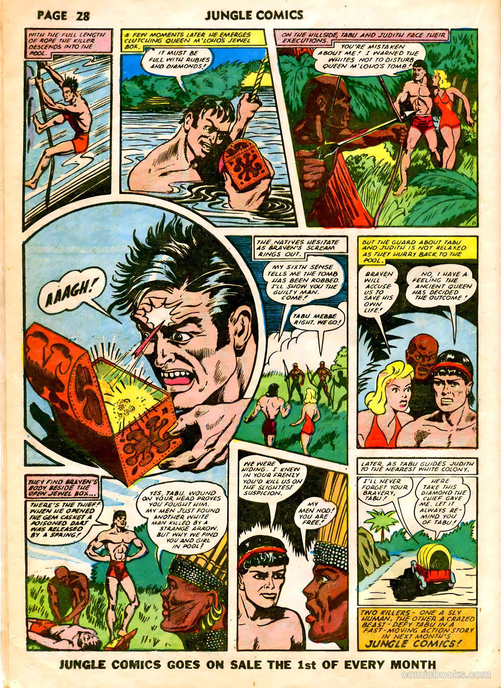 Jungle Comics #33 (1942) — page 30 of 68