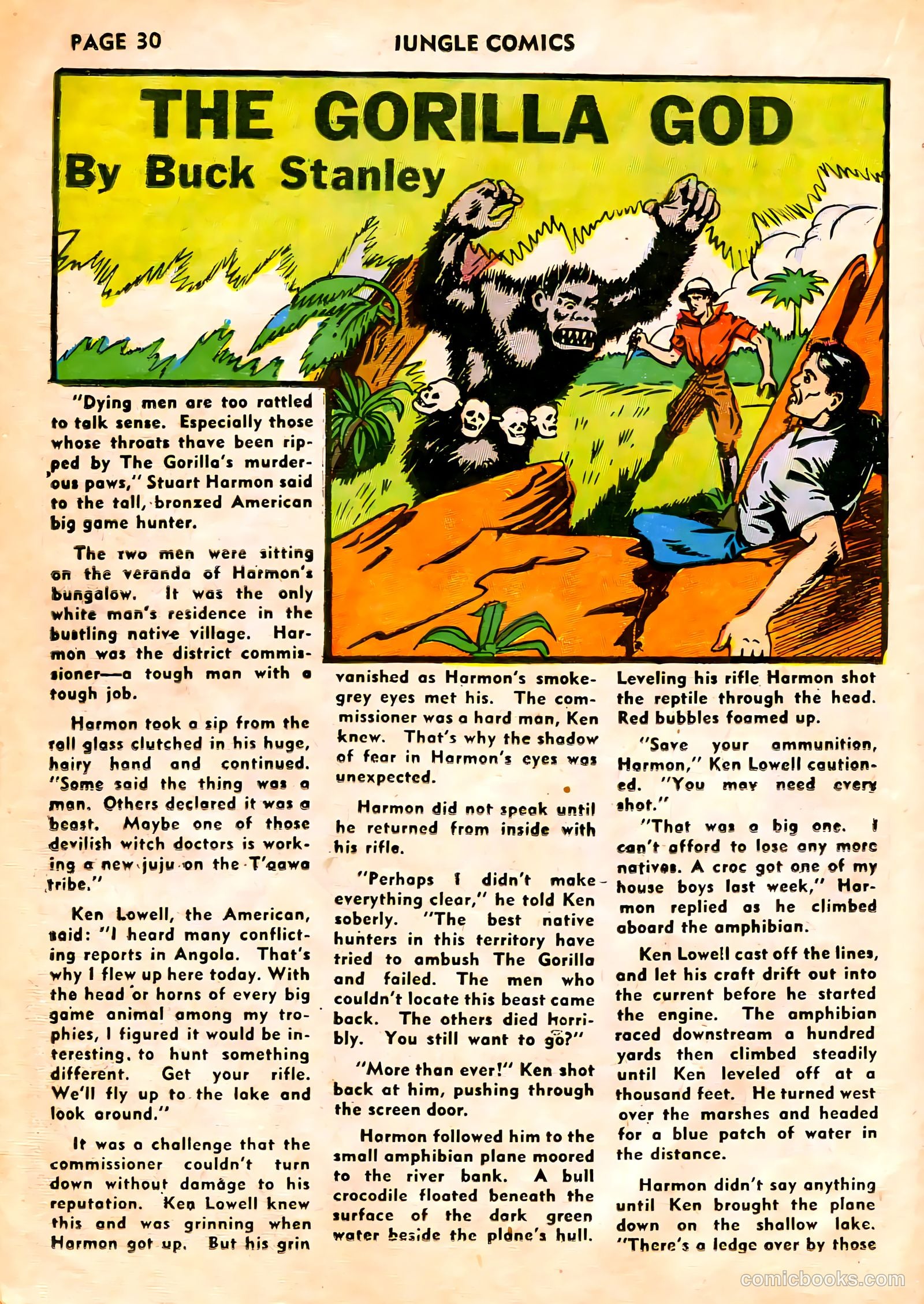 Jungle Comics #33 (1942) — page 32 of 68
