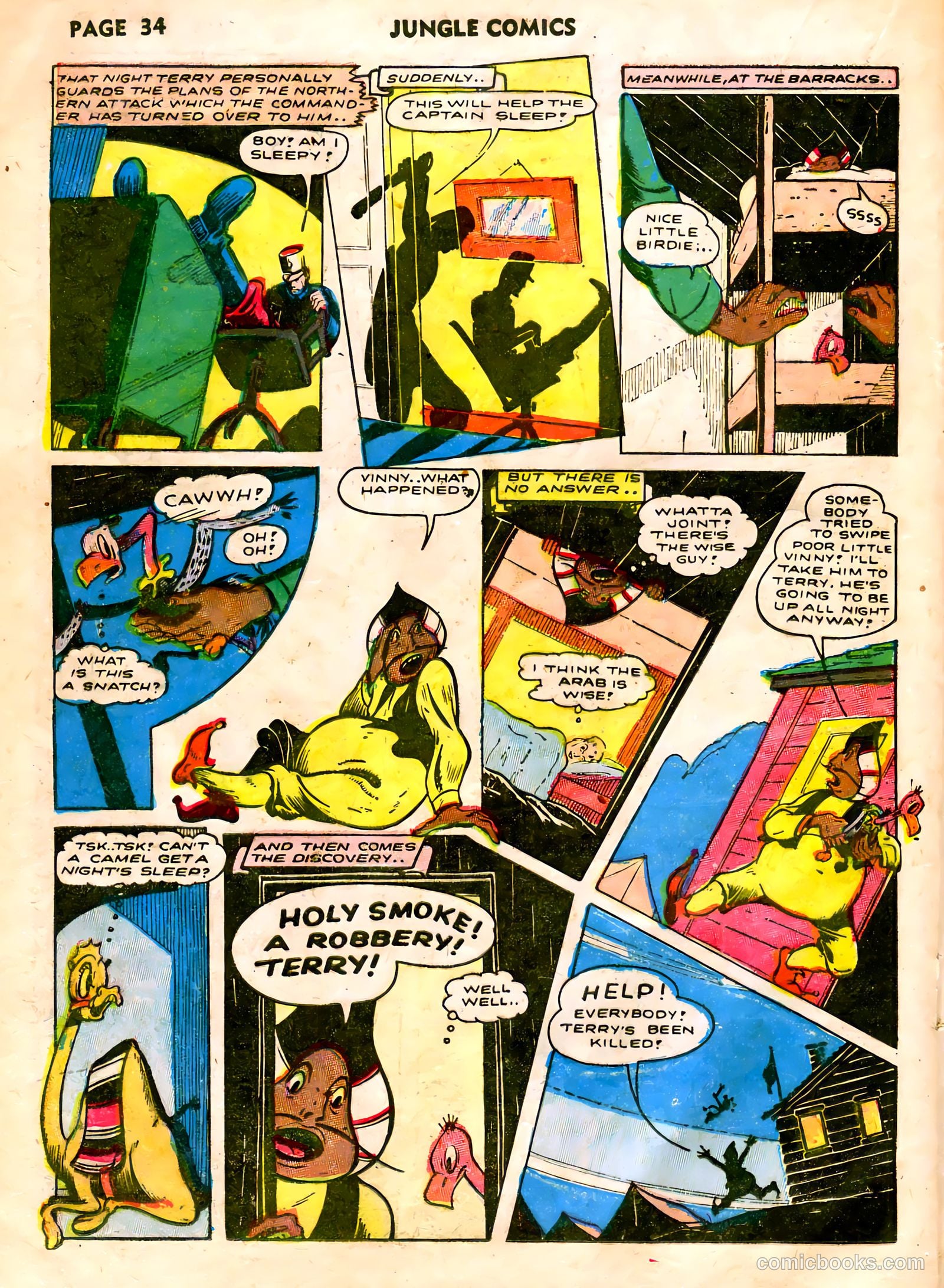 Jungle Comics #33 (1942) — page 36 of 68