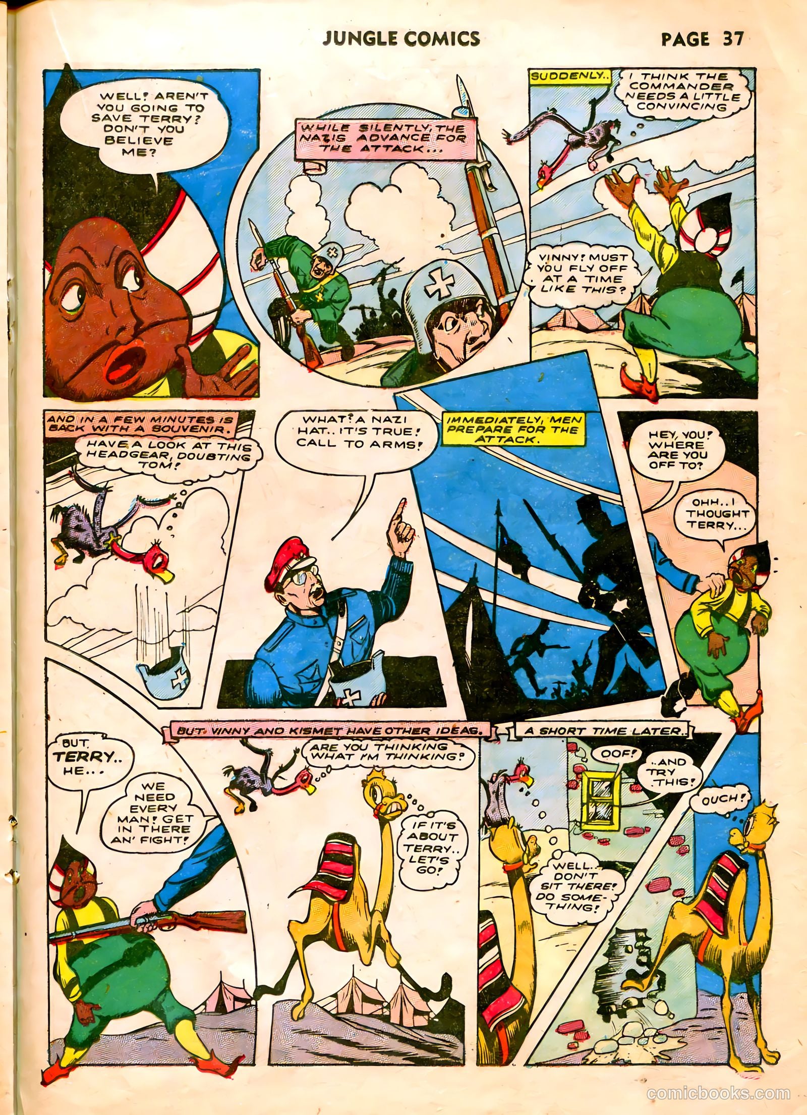 Jungle Comics #33 (1942) — page 39 of 68