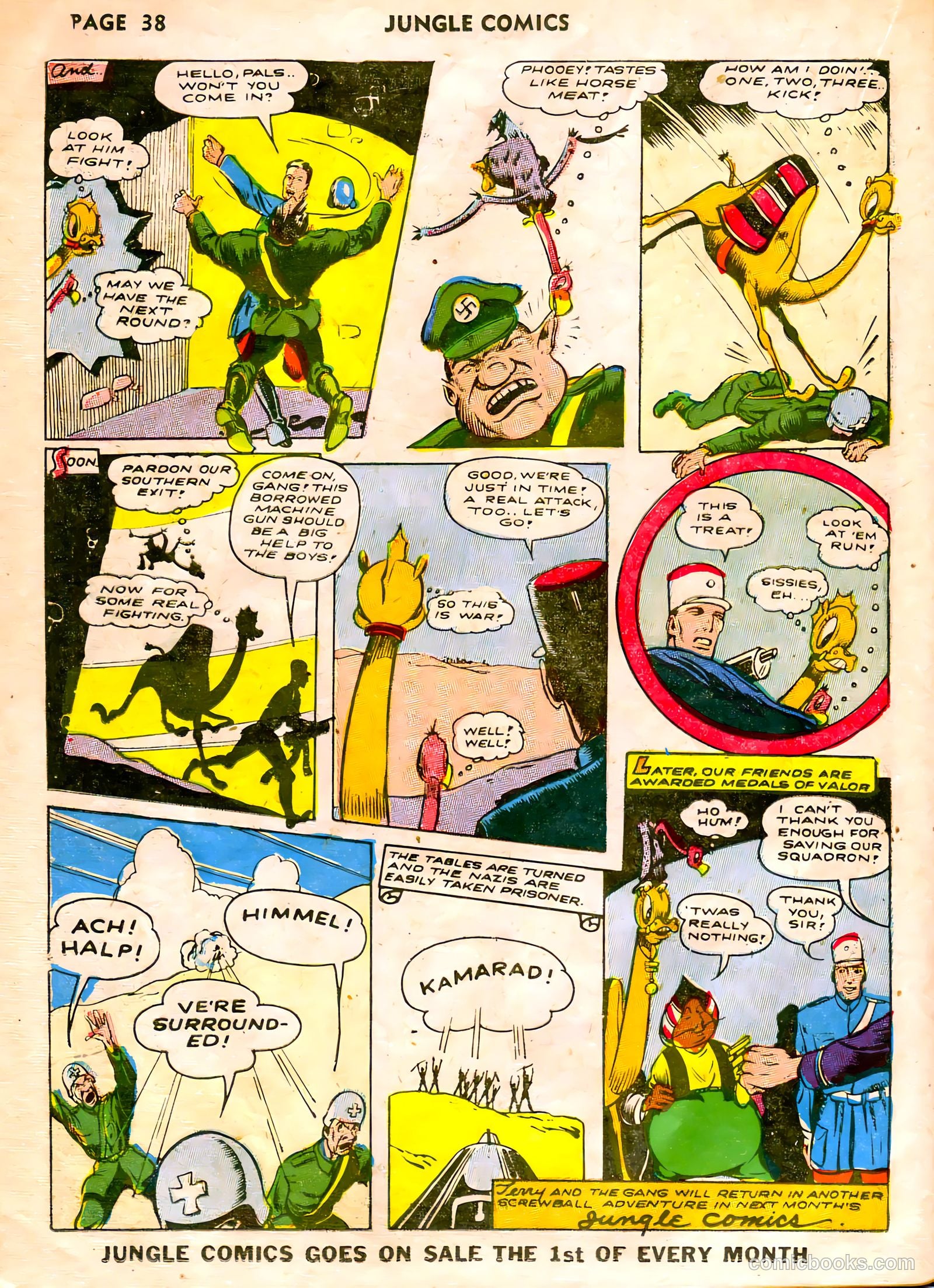 Jungle Comics #33 (1942) — page 40 of 68