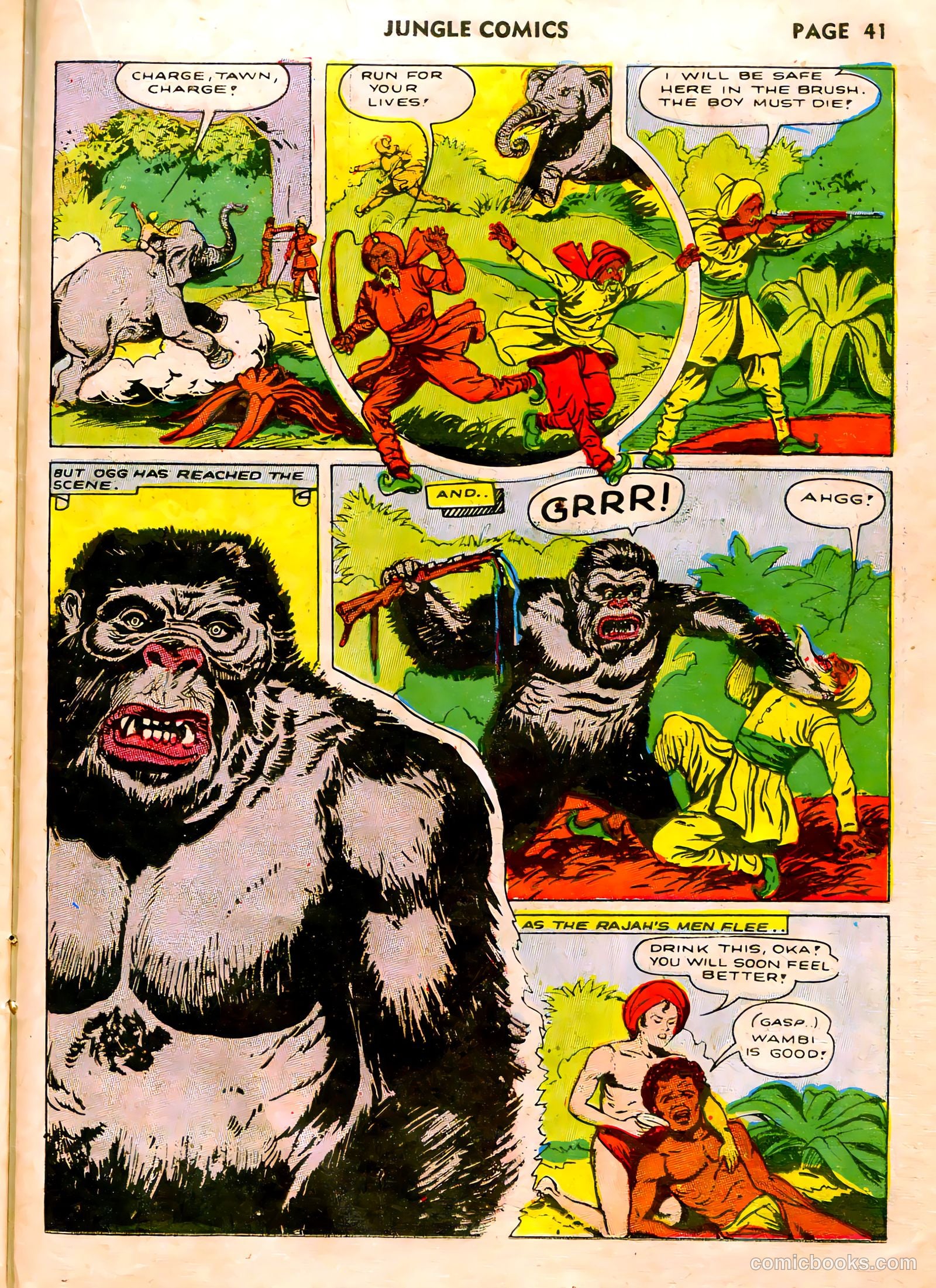 Jungle Comics #33 (1942) — page 43 of 68