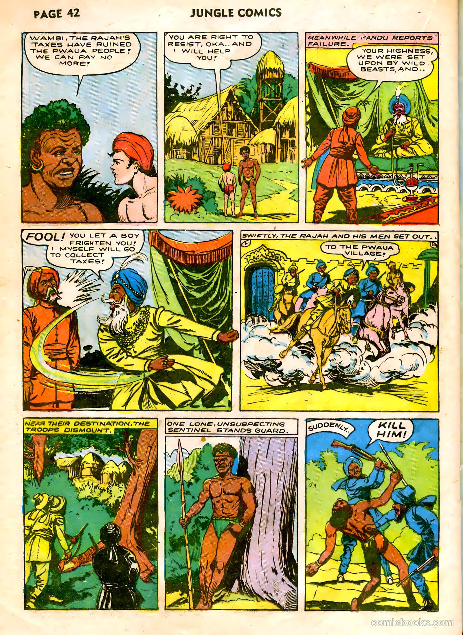Jungle Comics #33 (1942) — page 44 of 68
