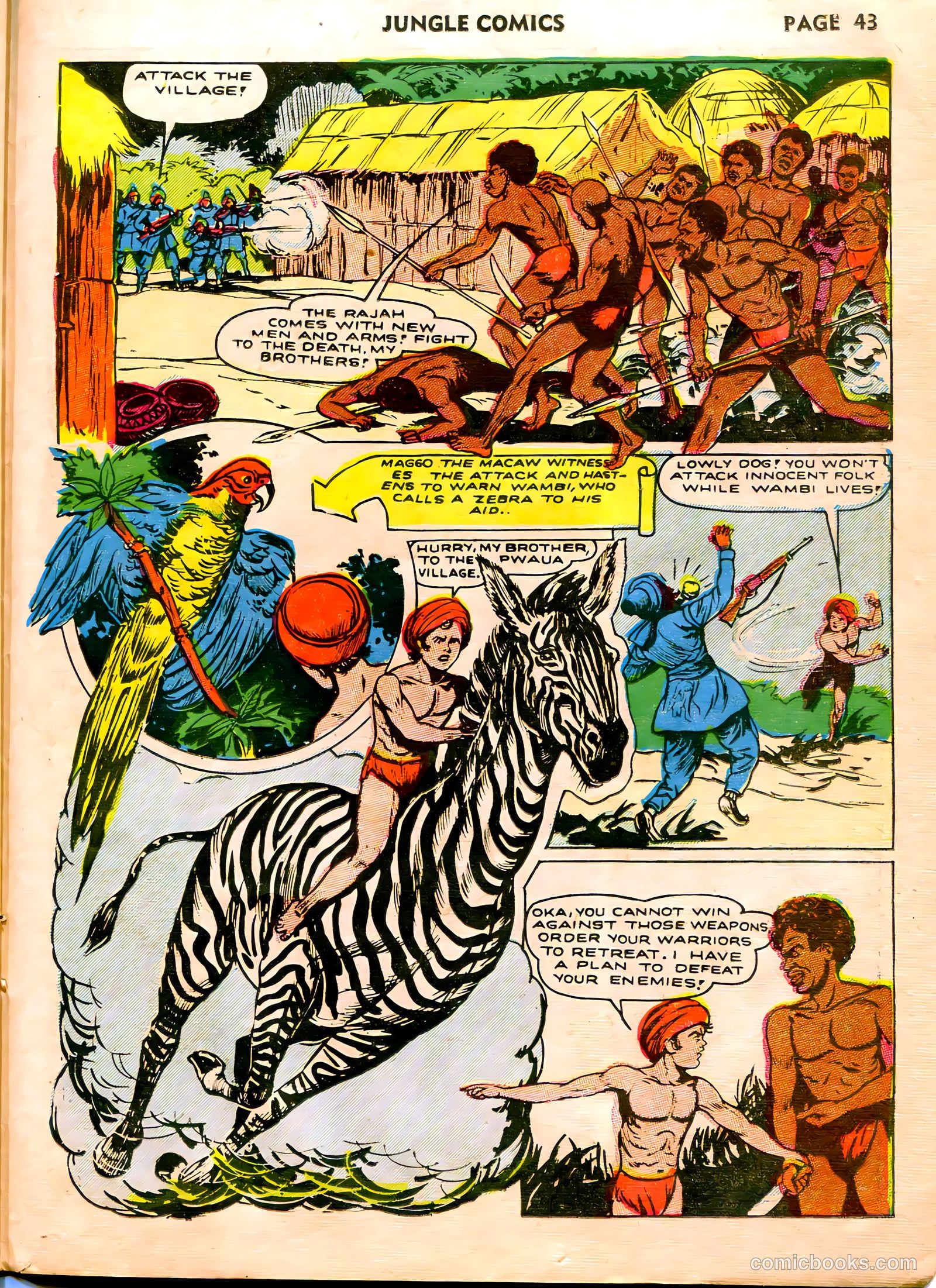 Jungle Comics #33 (1942) — page 45 of 68