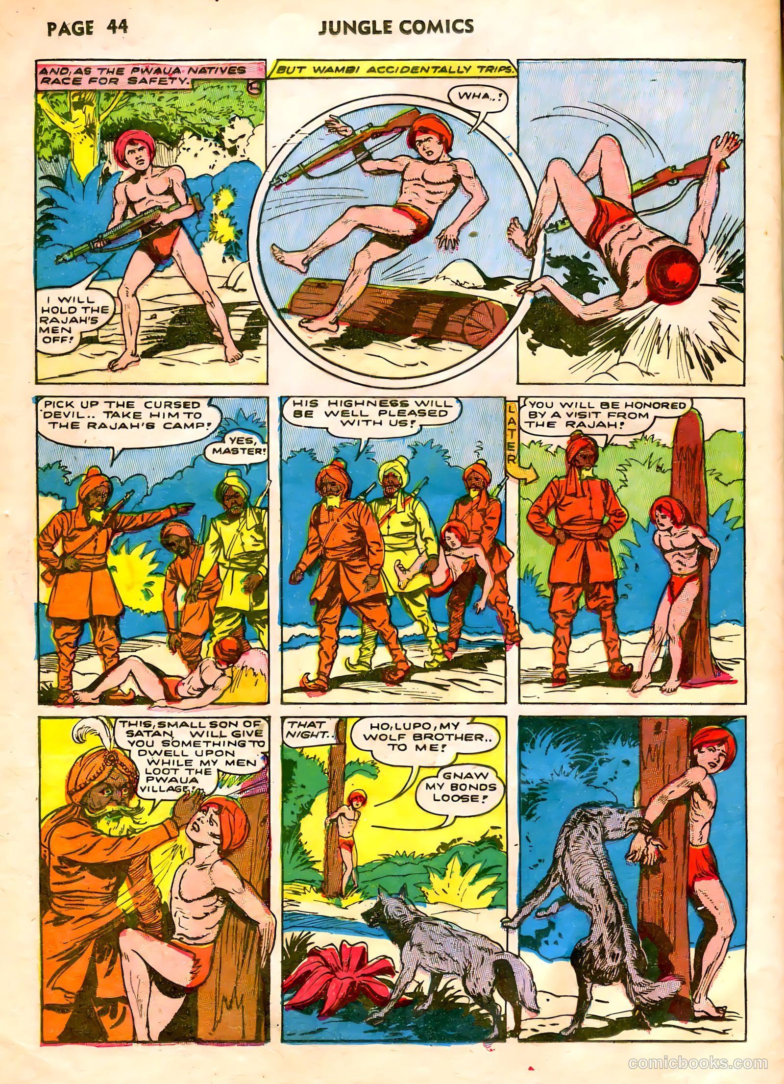 Jungle Comics #33 (1942) — page 46 of 68