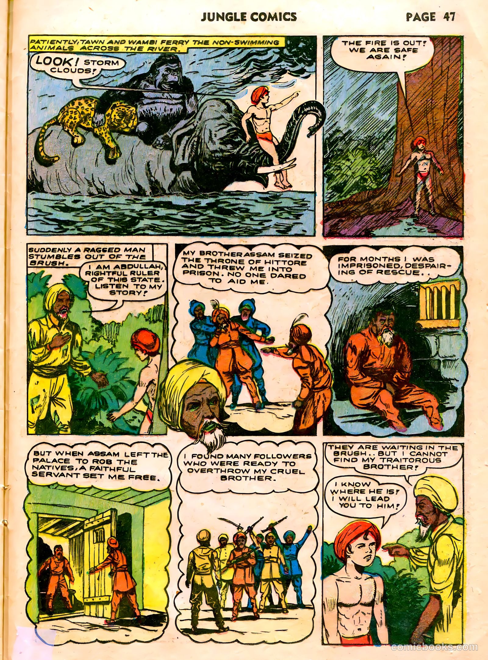 Jungle Comics #33 (1942) — page 49 of 68