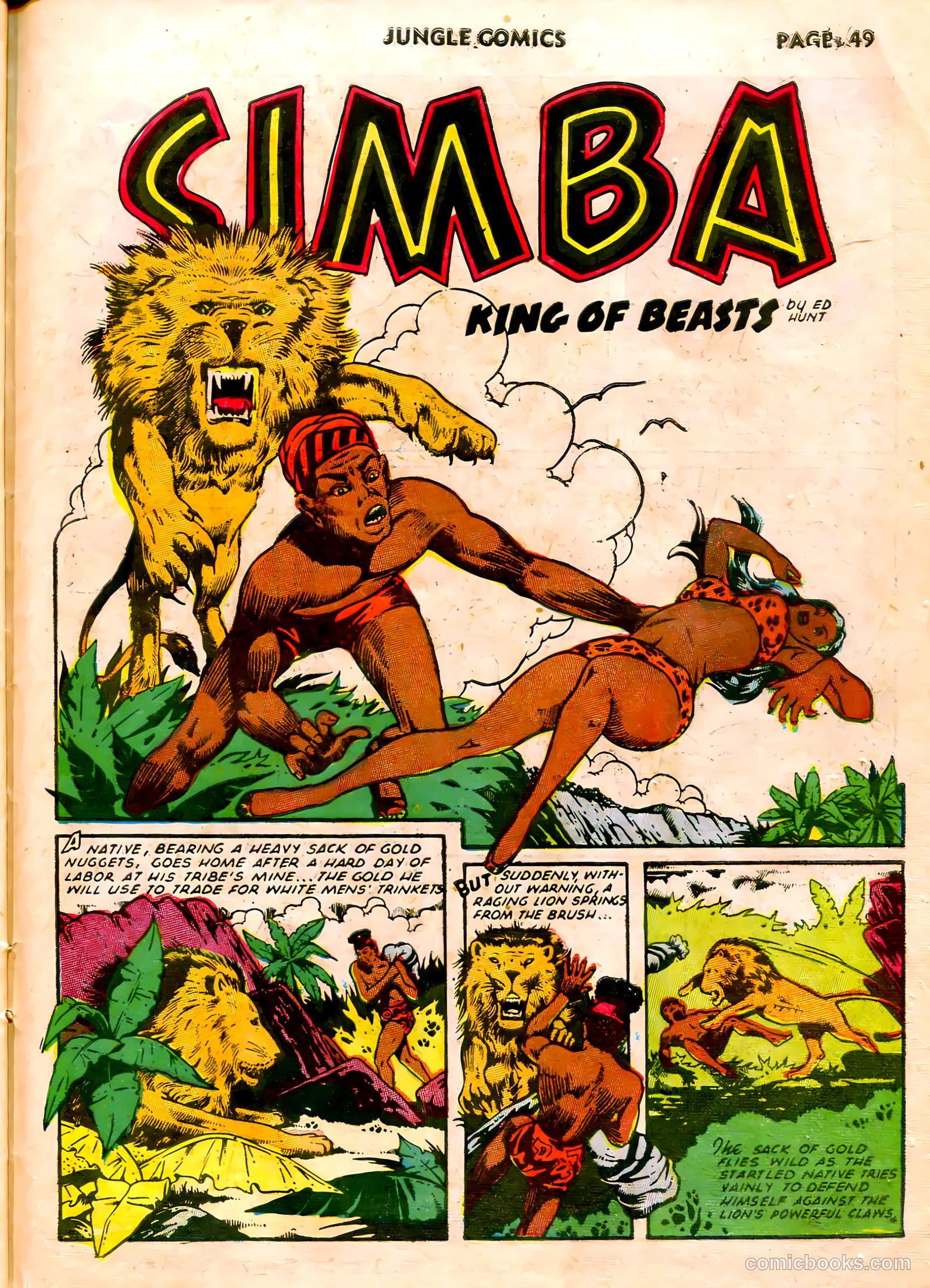 Jungle Comics #33 (1942) — page 51 of 68