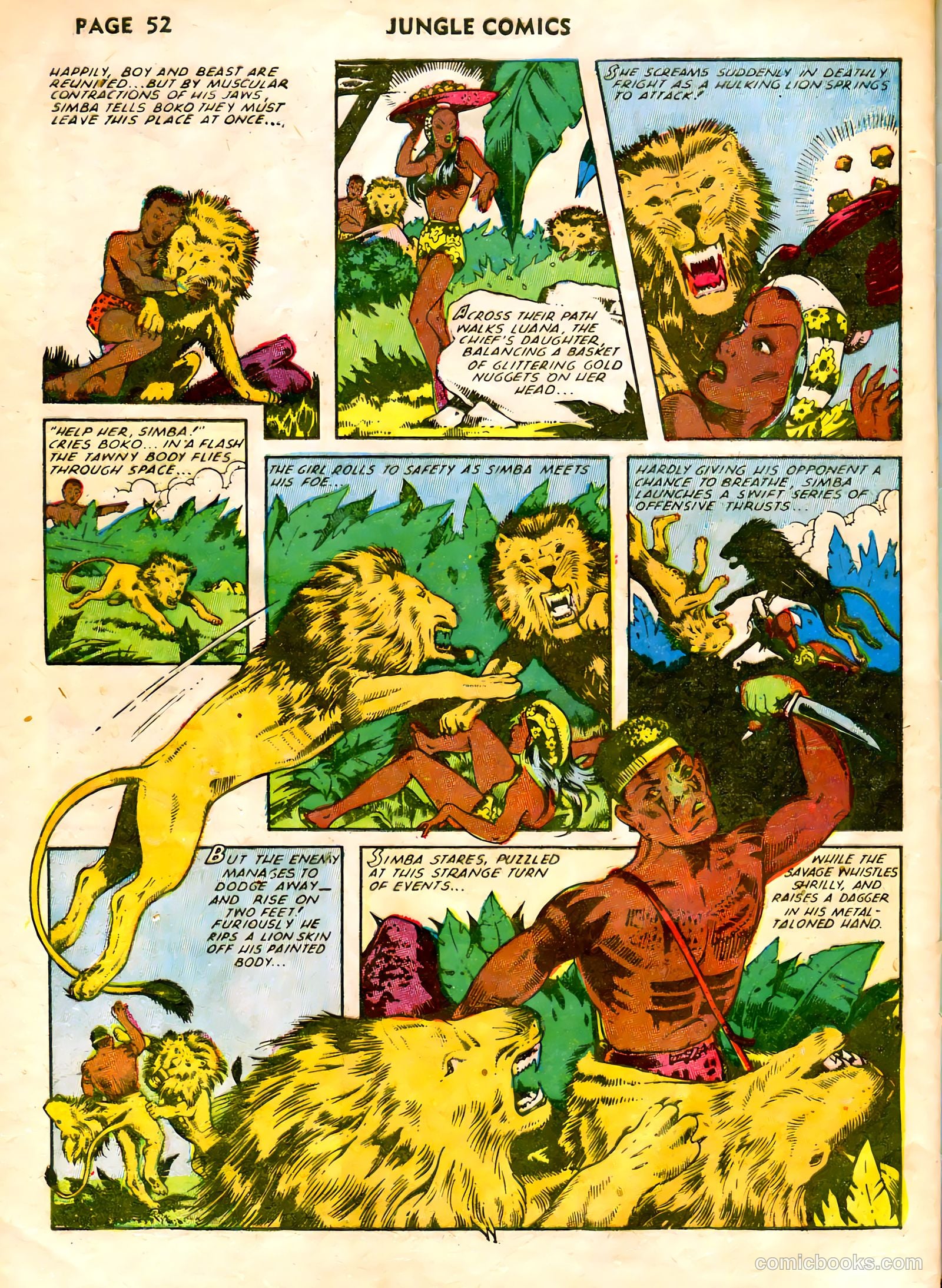 Jungle Comics #33 (1942) — page 54 of 68