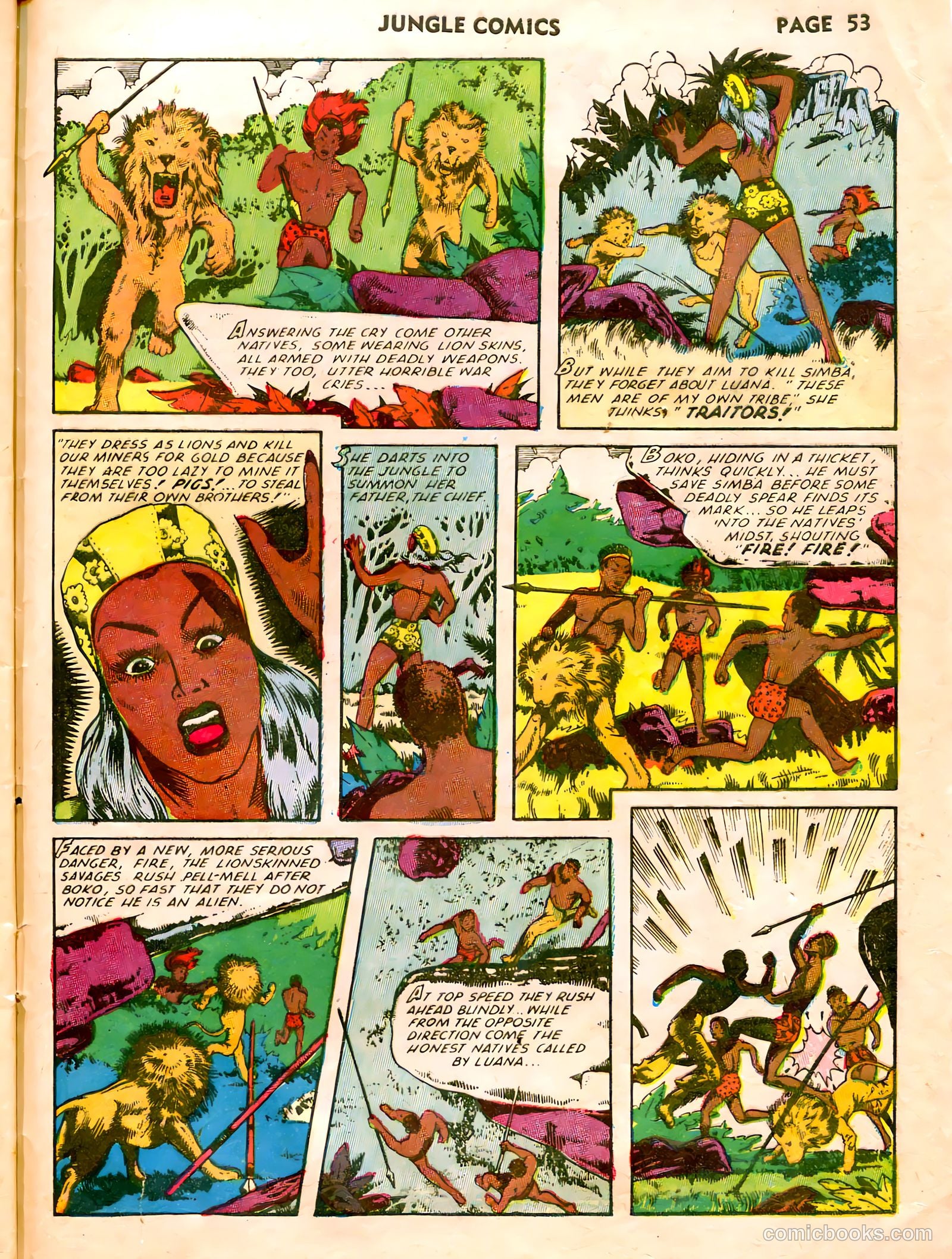 Jungle Comics #33 (1942) — page 55 of 68