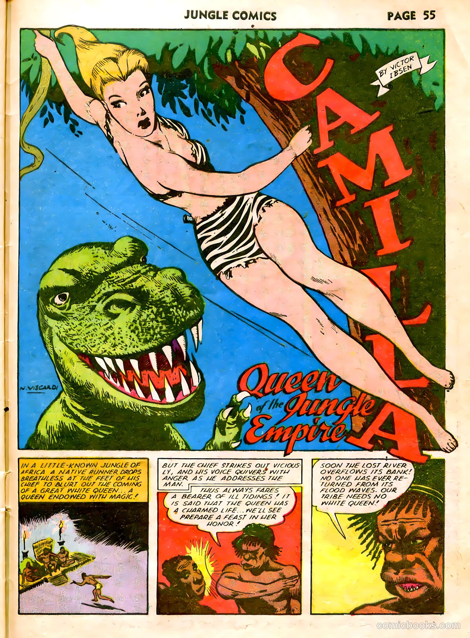 Jungle Comics #33 (1942) — page 57 of 68