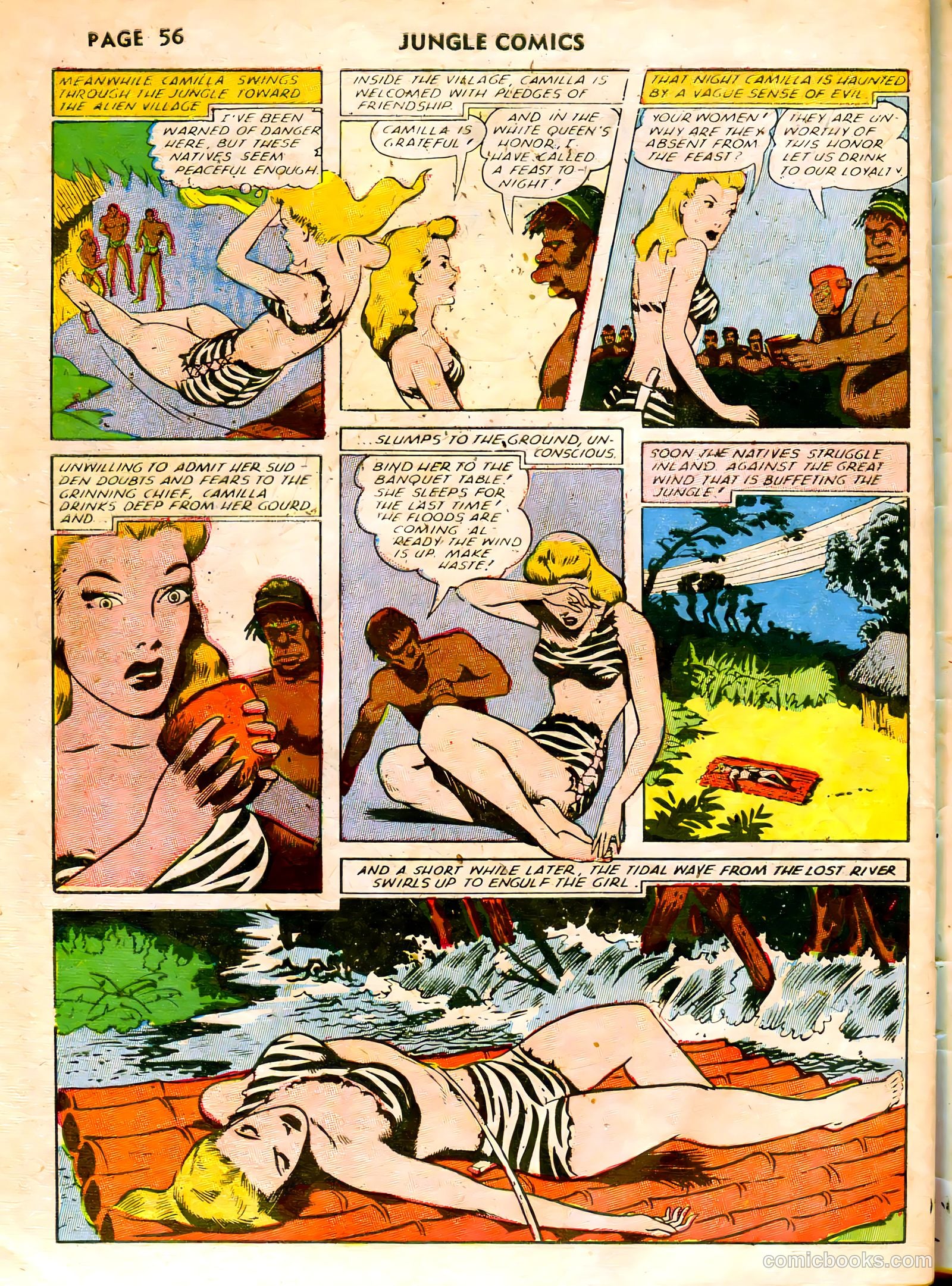 Jungle Comics #33 (1942) — page 58 of 68