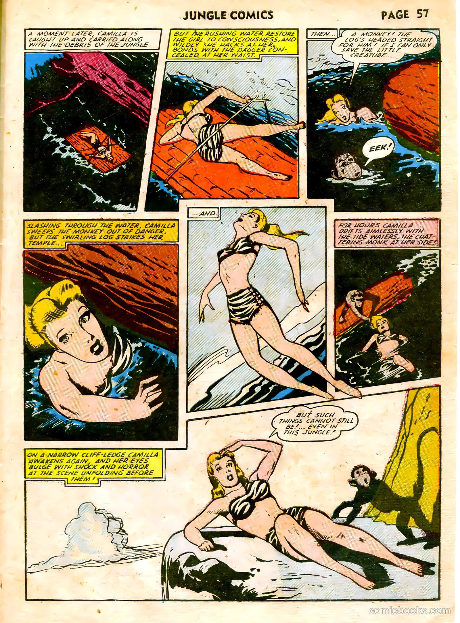 Jungle Comics #33 (1942) — page 59 of 68