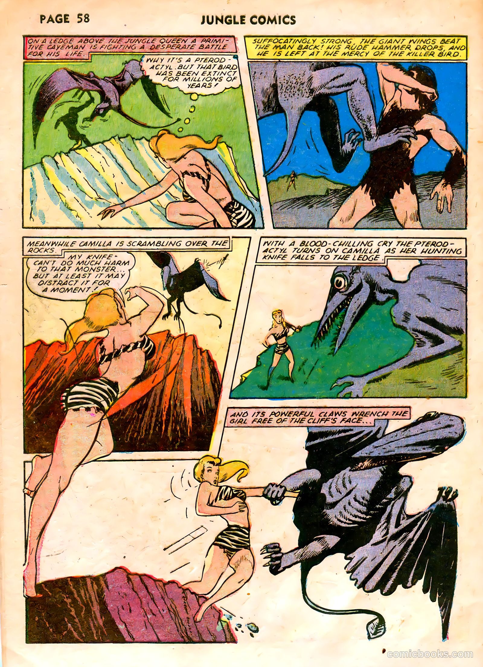 Jungle Comics #33 (1942) — page 60 of 68