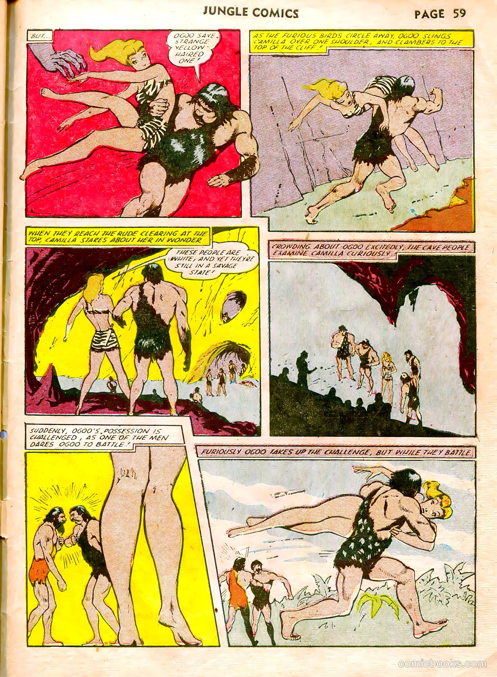 Jungle Comics #33 (1942) — page 61 of 68