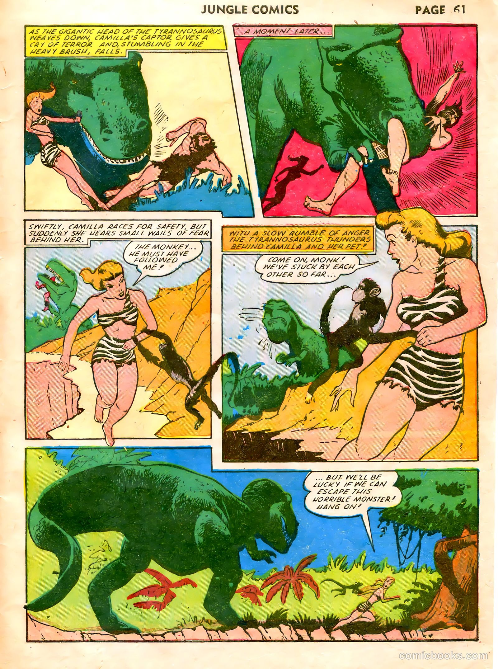 Jungle Comics #33 (1942) — page 63 of 68