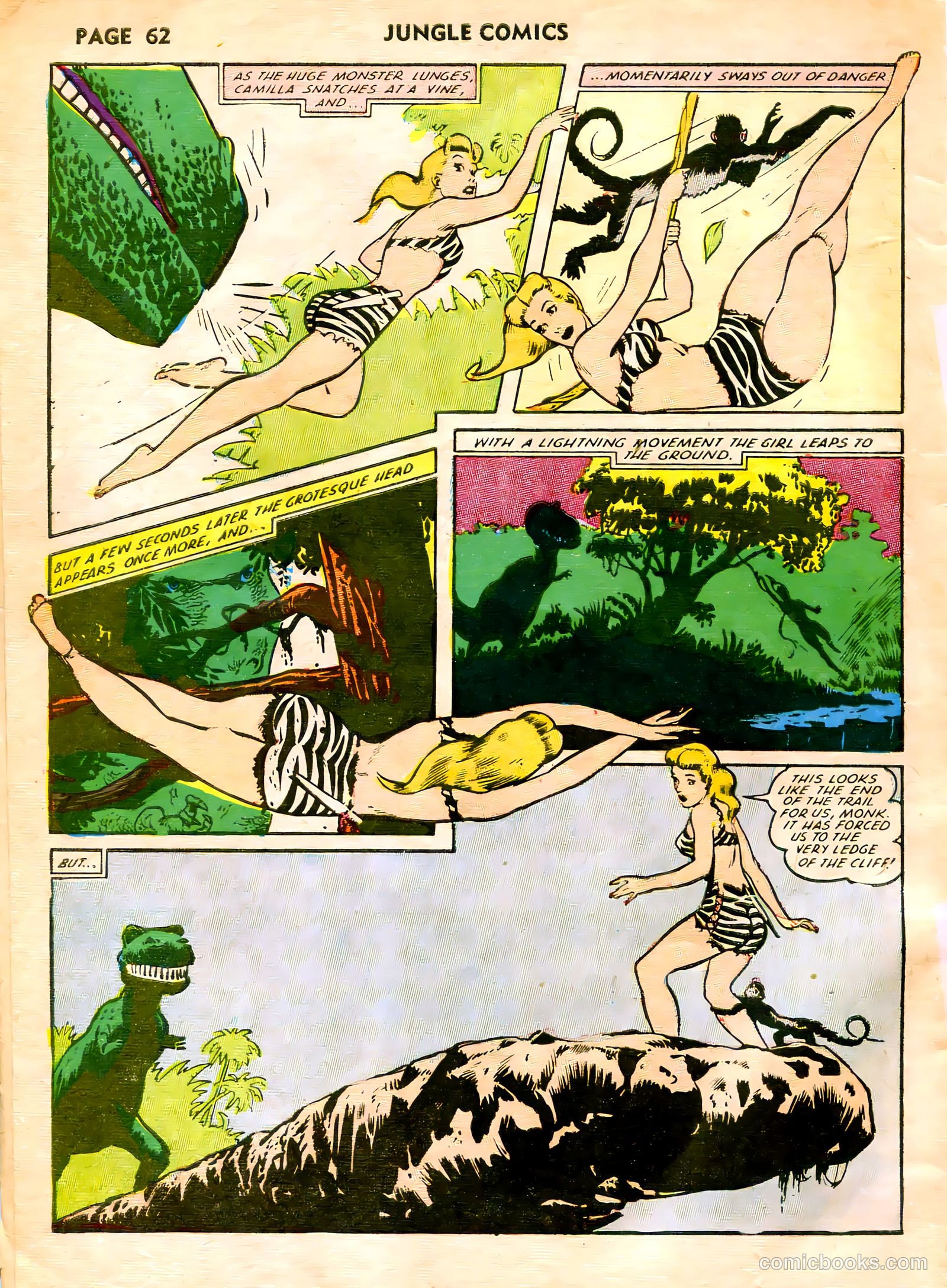 Jungle Comics #33 (1942) — page 64 of 68
