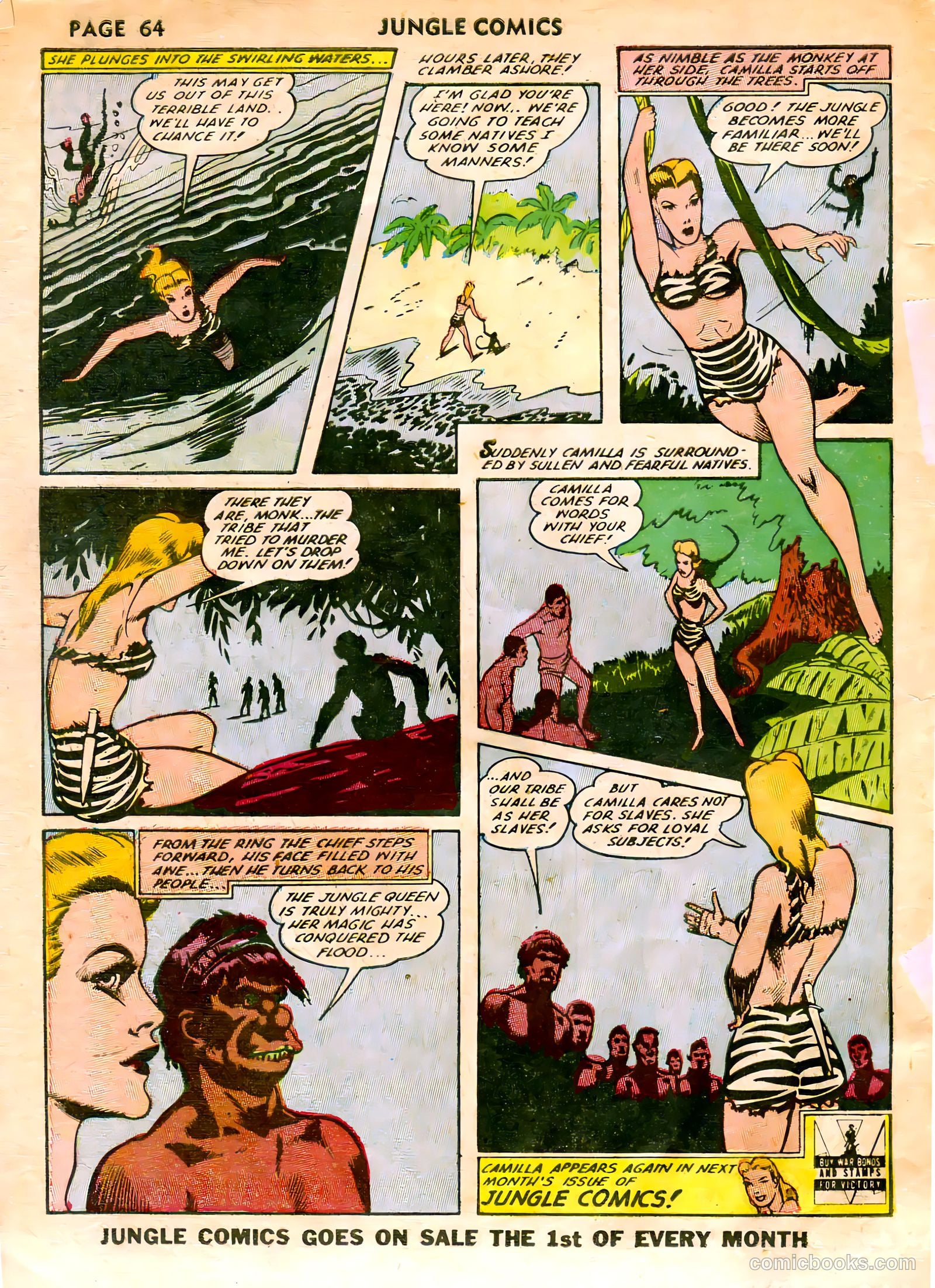 Jungle Comics #33 (1942) — page 66 of 68
