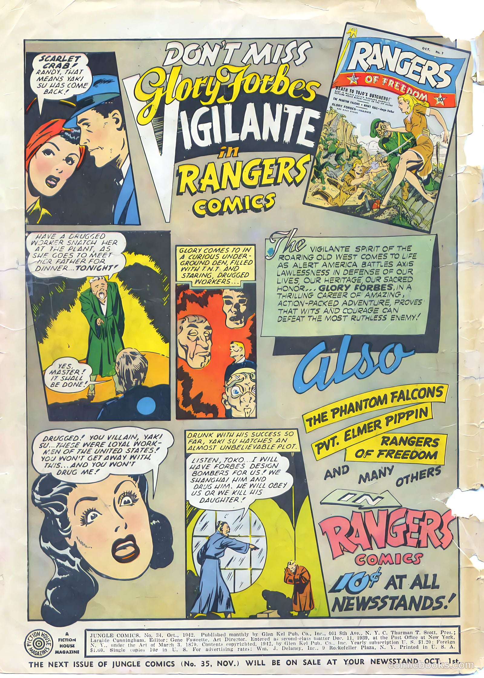Jungle Comics #34 (1942) — page 2 of 68