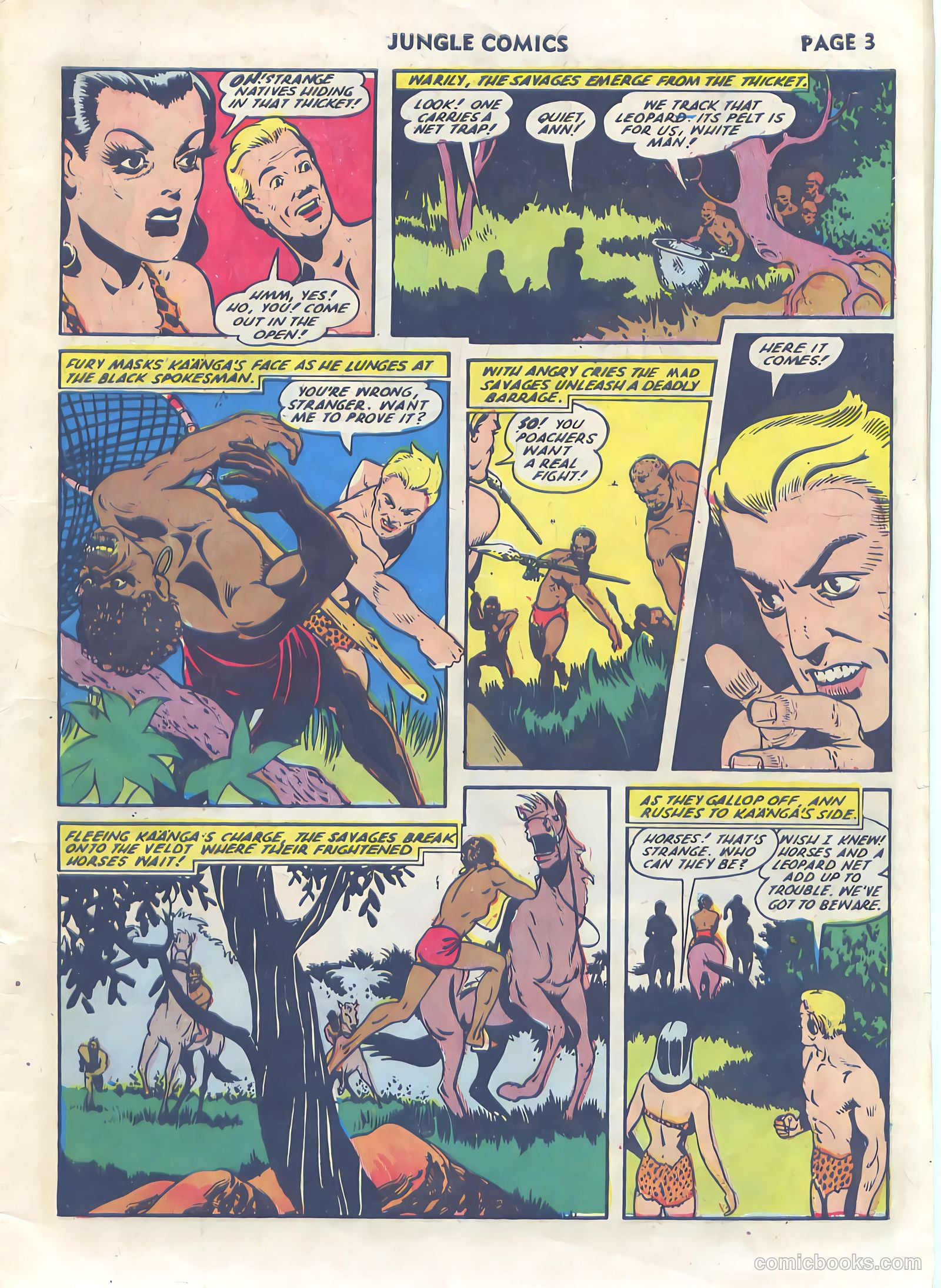 Jungle Comics #34 (1942) — page 5 of 68