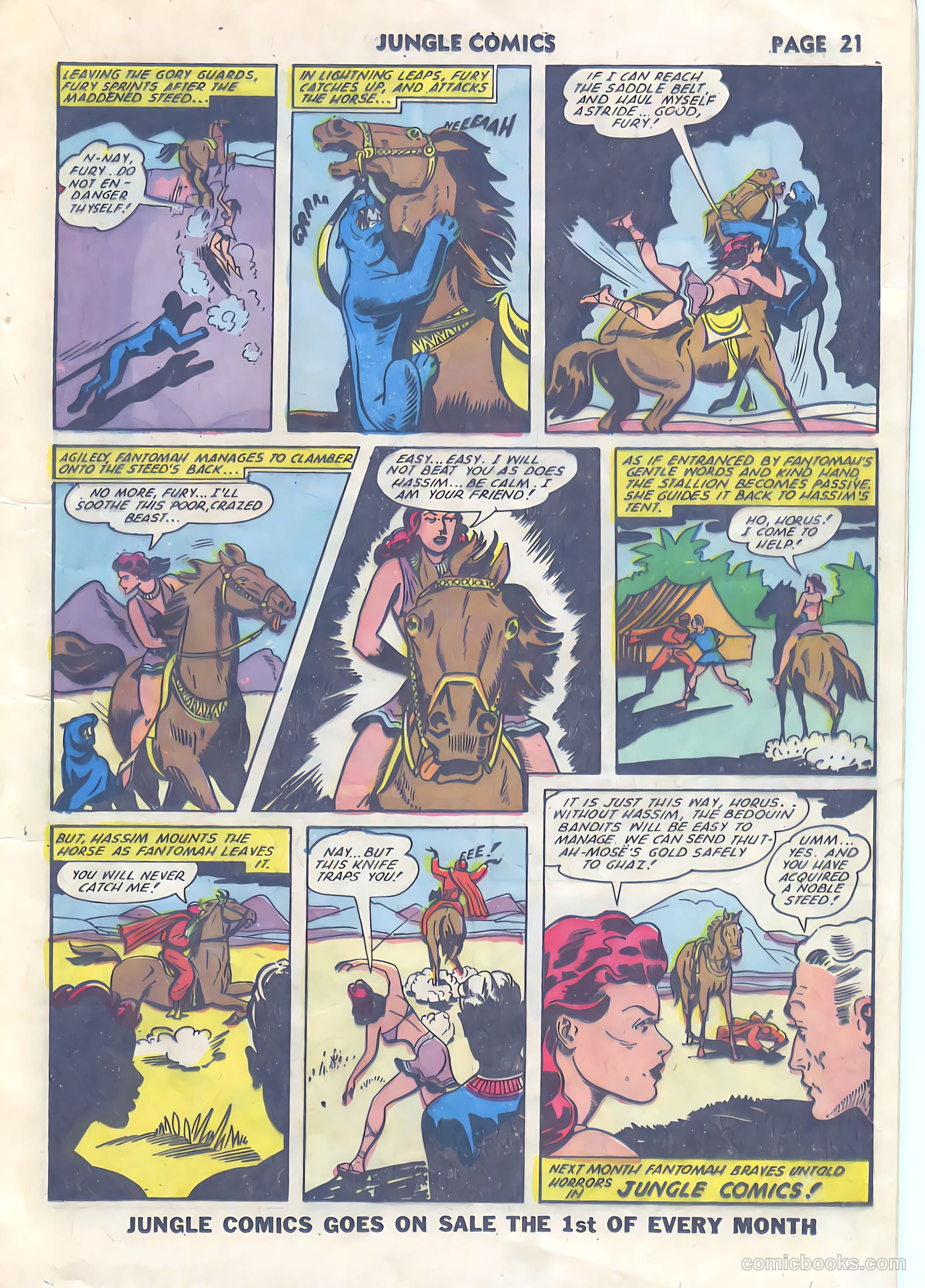 Jungle Comics #34 (1942) — page 23 of 68