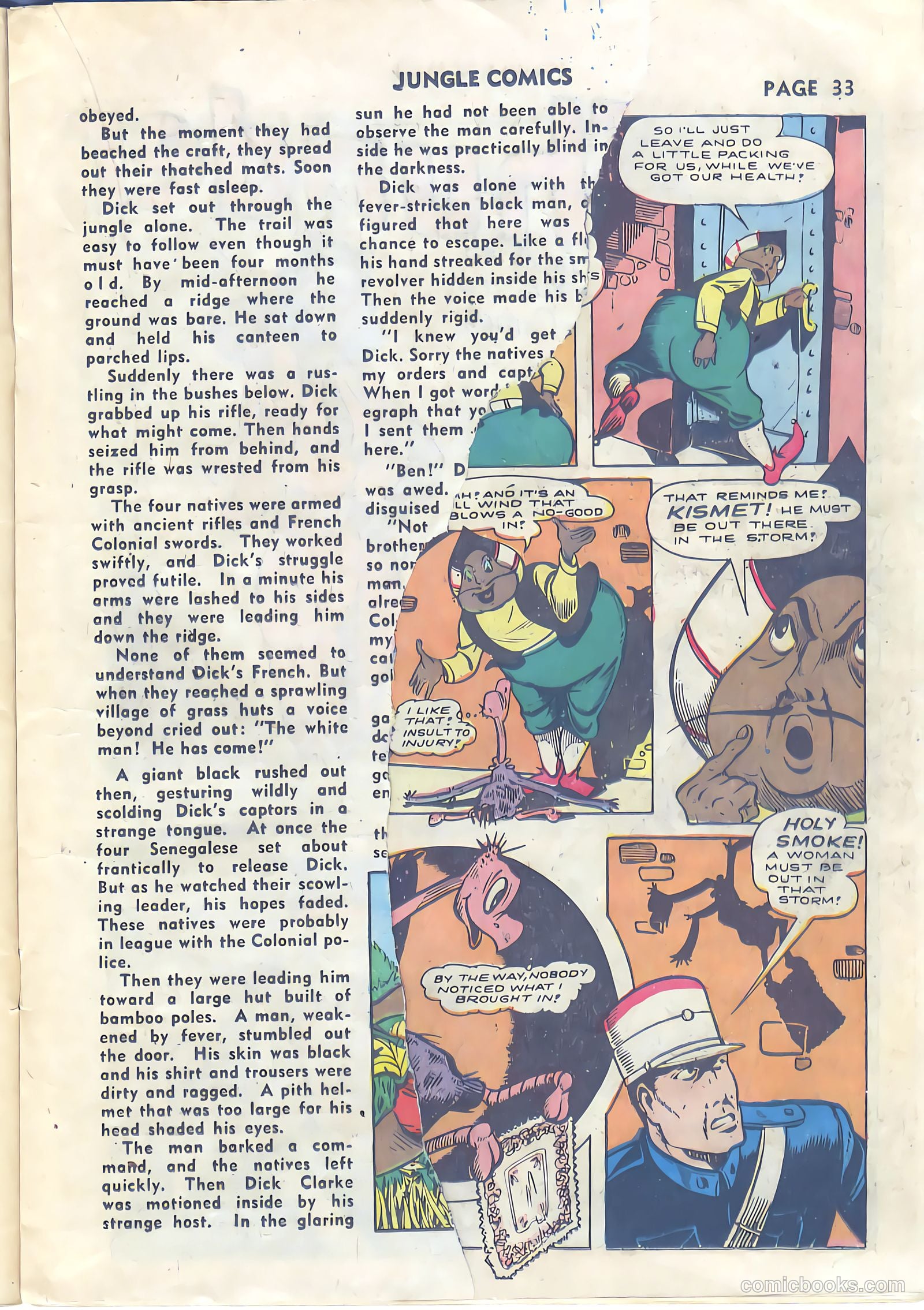Jungle Comics #34 (1942) — page 33 of 68