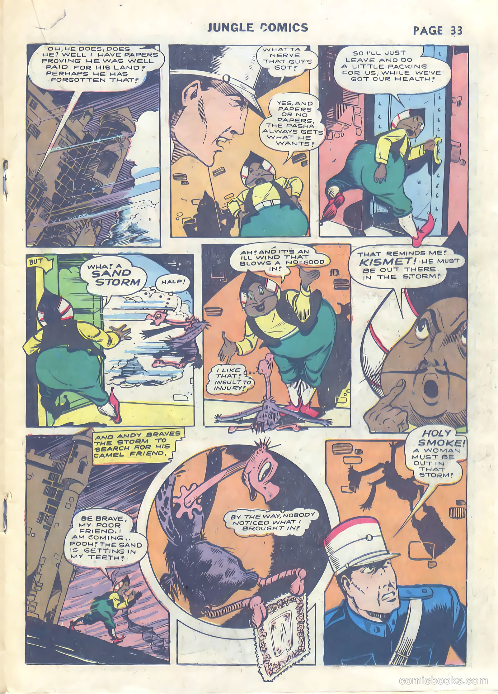 Jungle Comics #34 (1942) — page 35 of 68