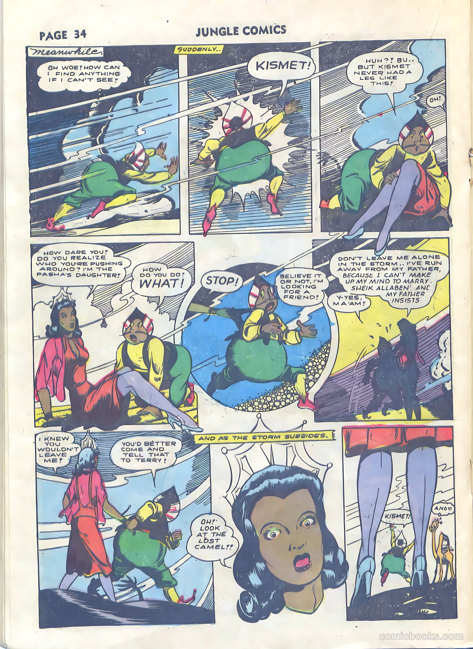 Jungle Comics #34 (1942) — page 36 of 68