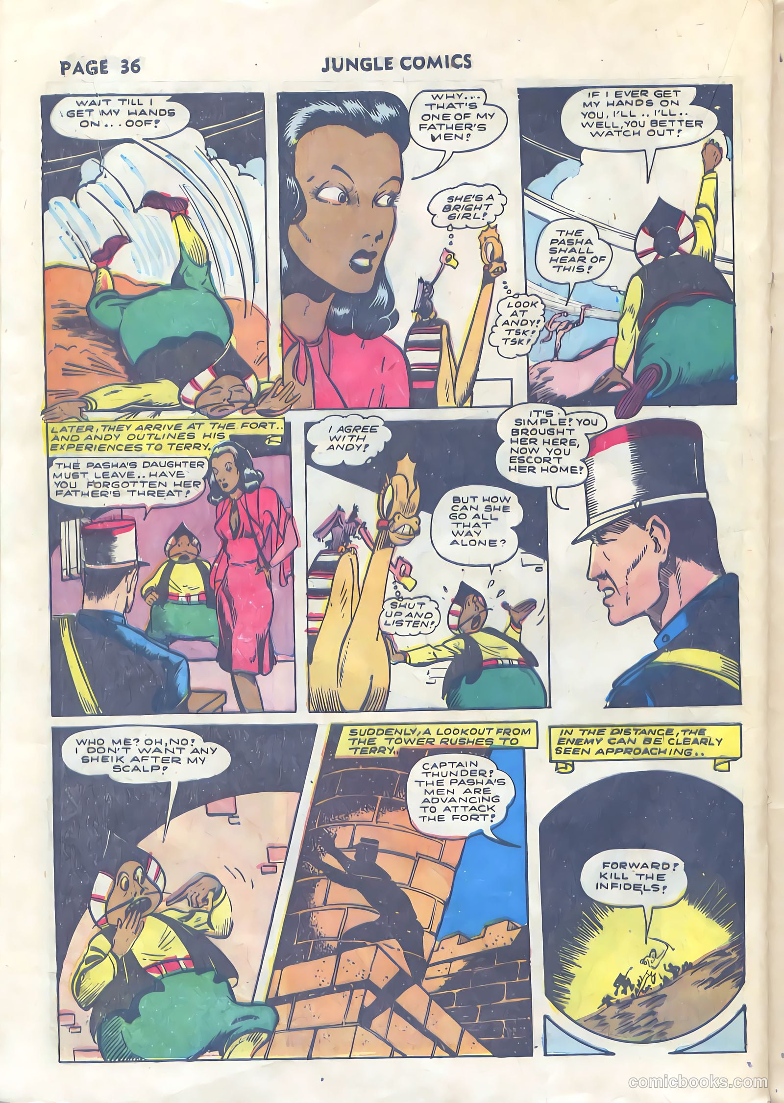 Jungle Comics #34 (1942) — page 38 of 68