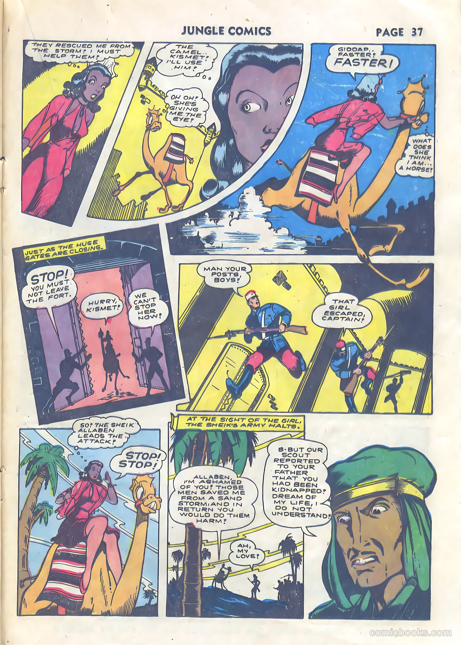 Jungle Comics #34 (1942) — page 39 of 68