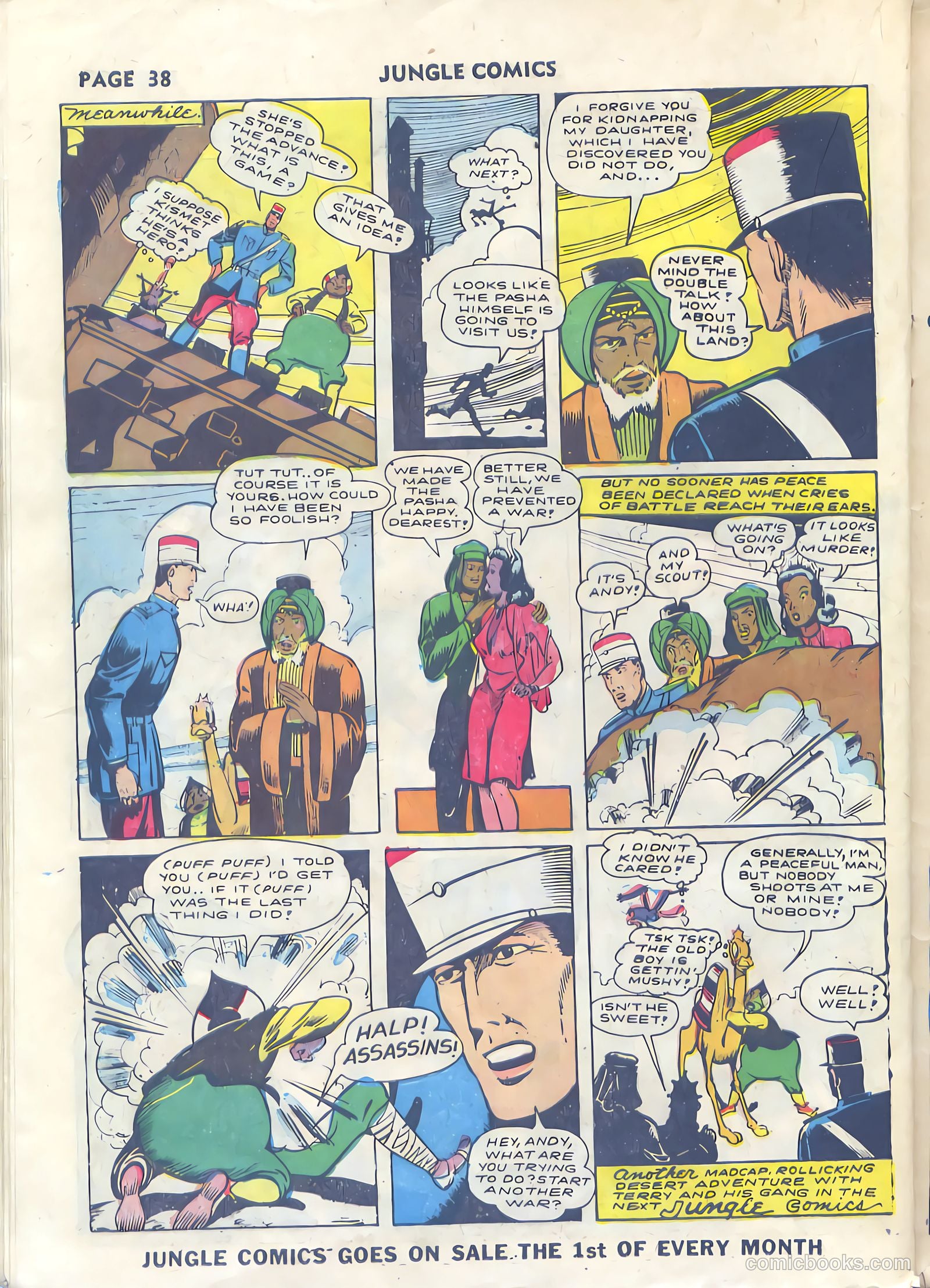 Jungle Comics #34 (1942) — page 40 of 68