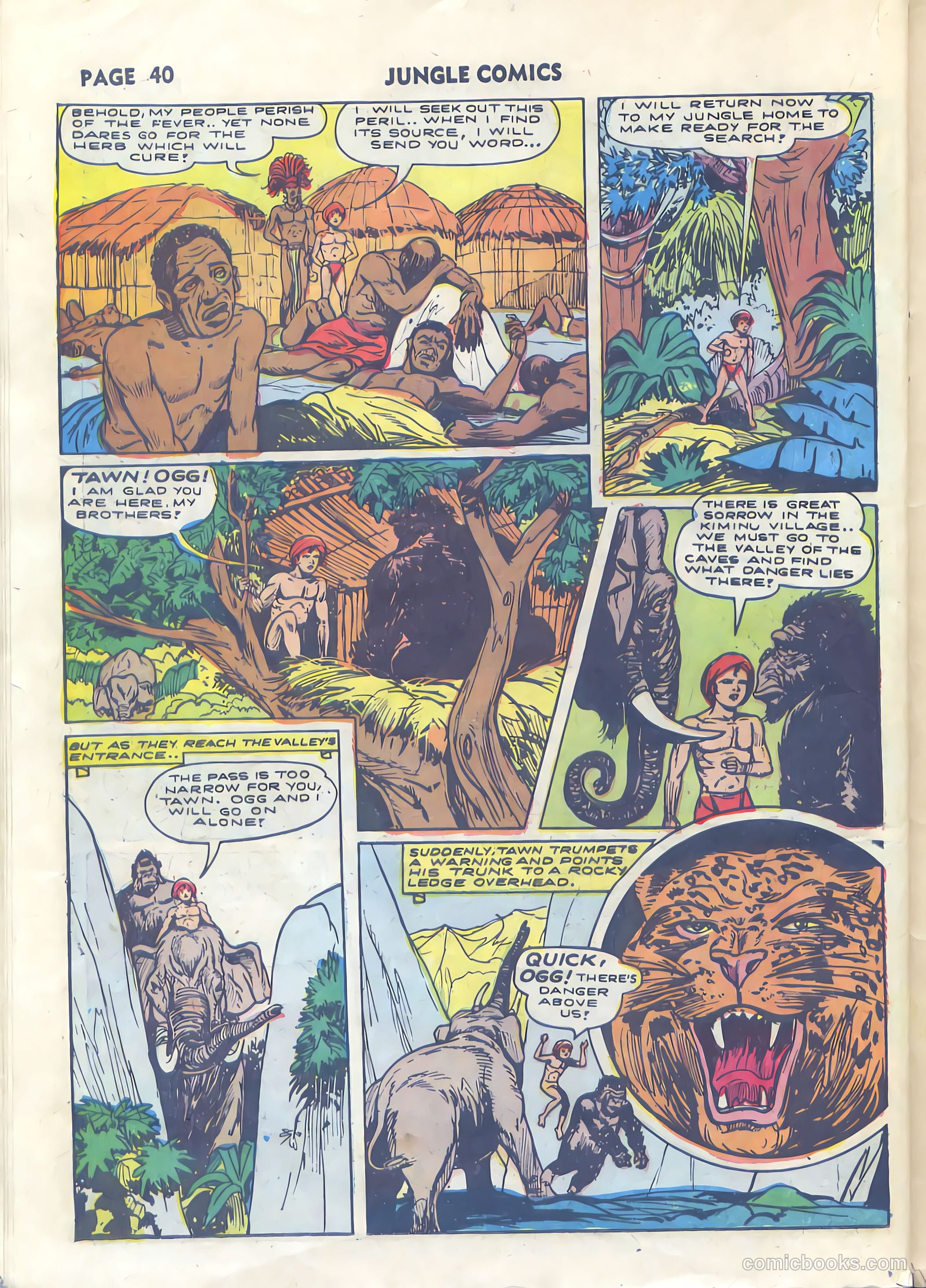 Jungle Comics #34 (1942) — page 42 of 68
