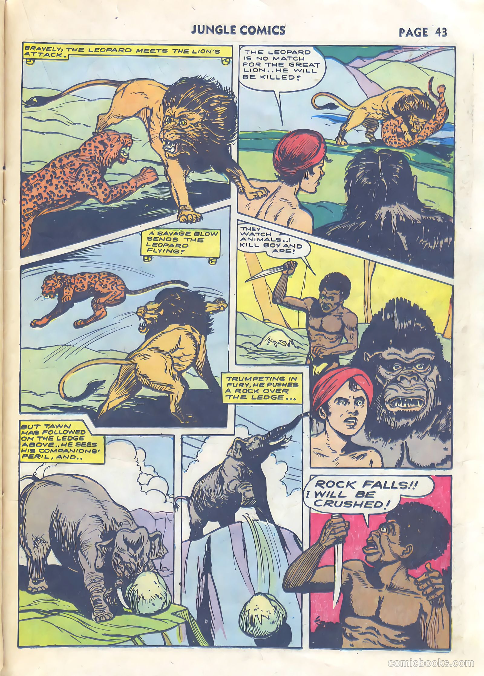 Jungle Comics #34 (1942) — page 45 of 68
