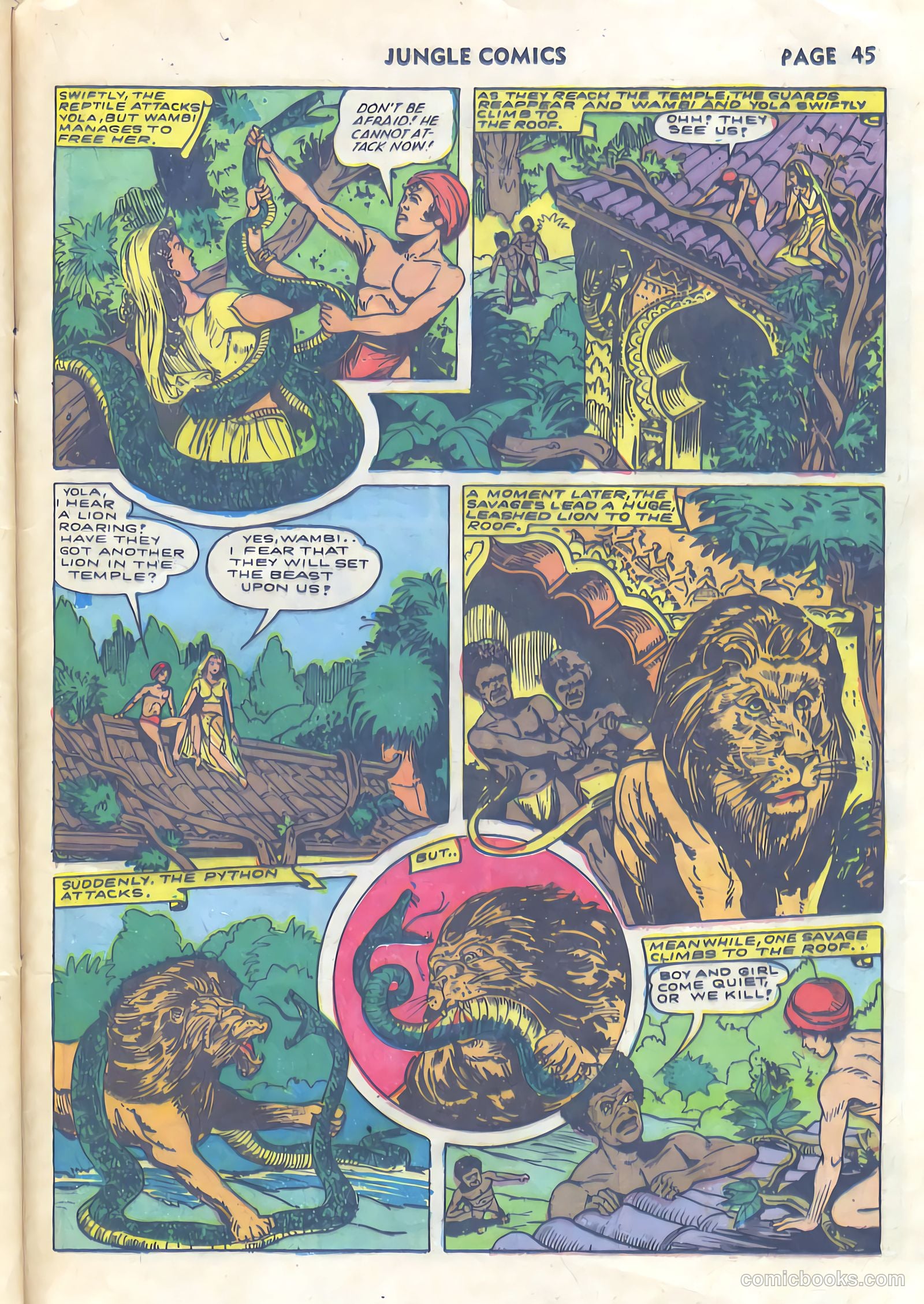 Jungle Comics #34 (1942) — page 47 of 68