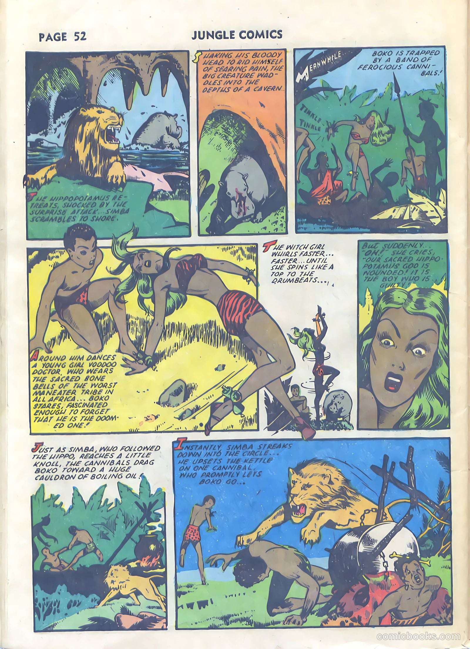 Jungle Comics #34 (1942) — page 54 of 68