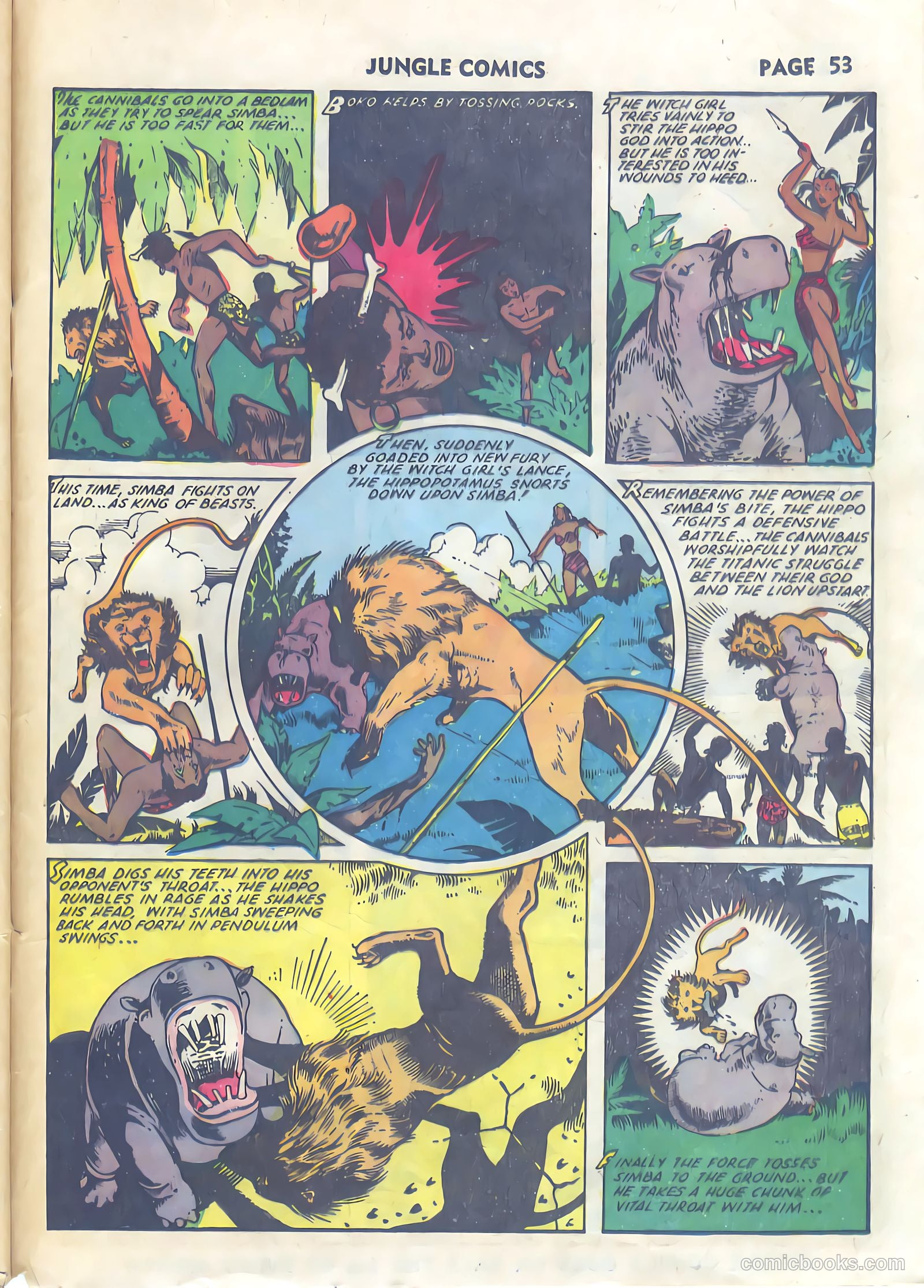 Jungle Comics #34 (1942) — page 55 of 68