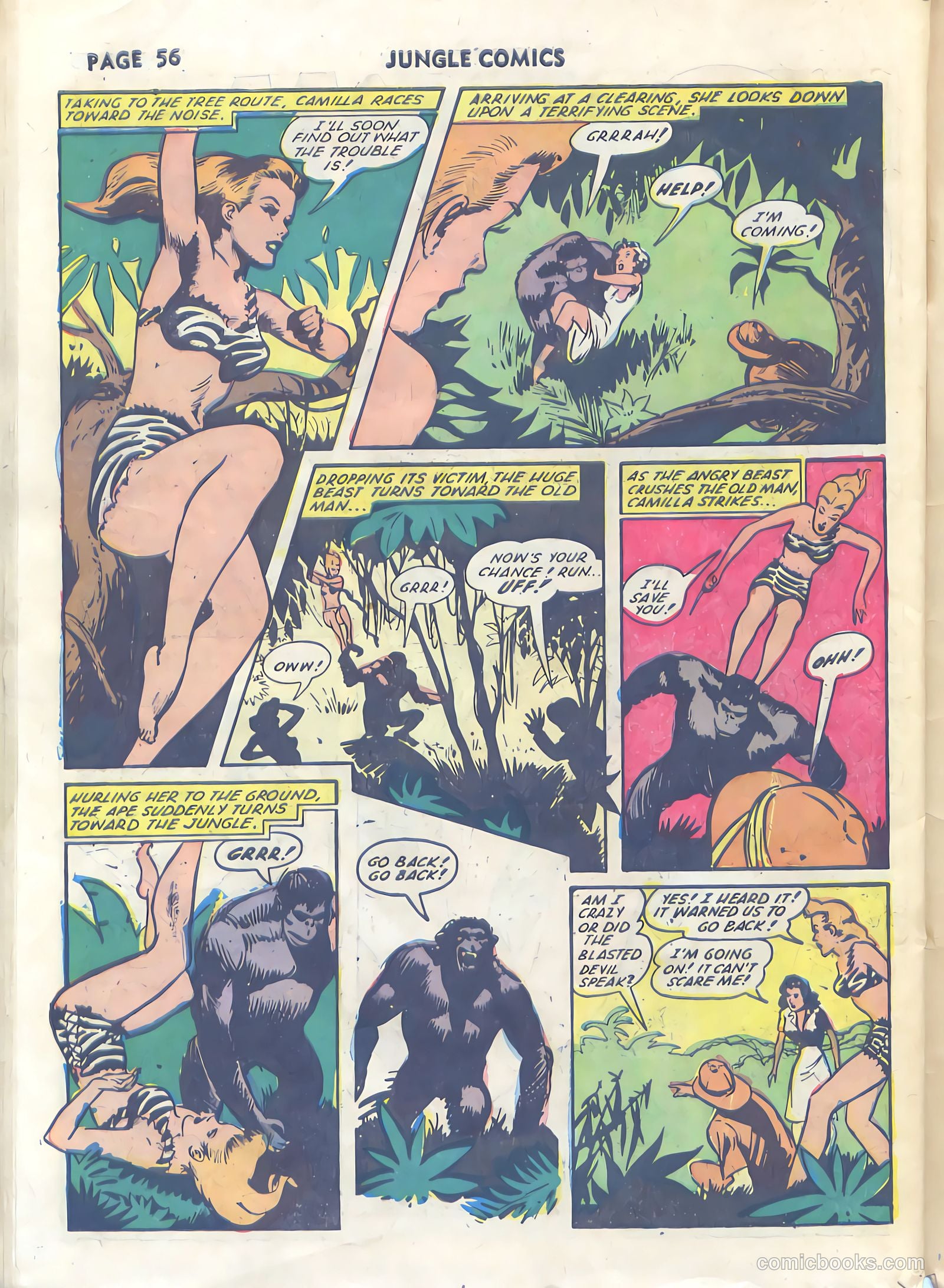 Jungle Comics #34 (1942) — page 58 of 68