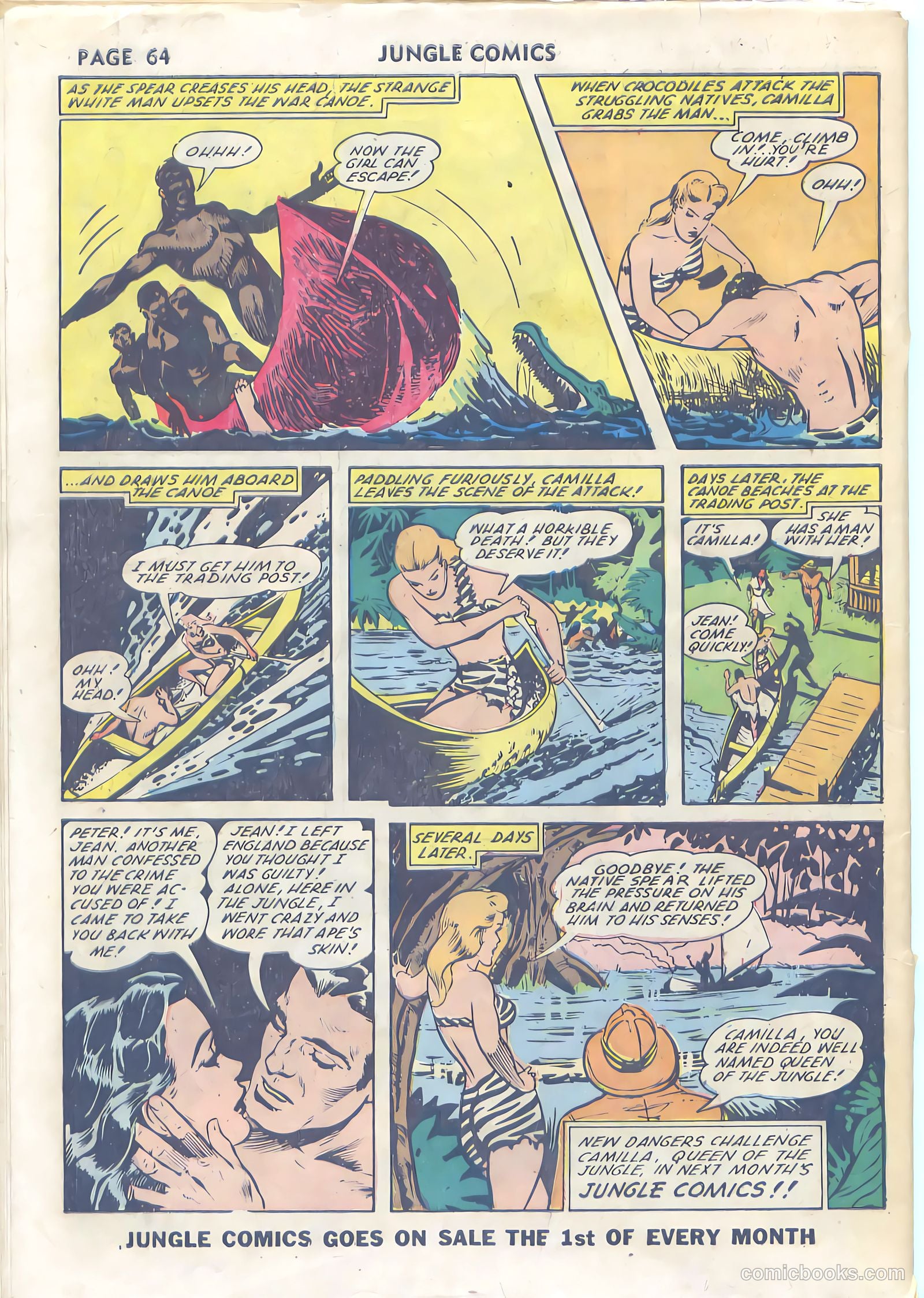 Jungle Comics #34 (1942) — page 66 of 68
