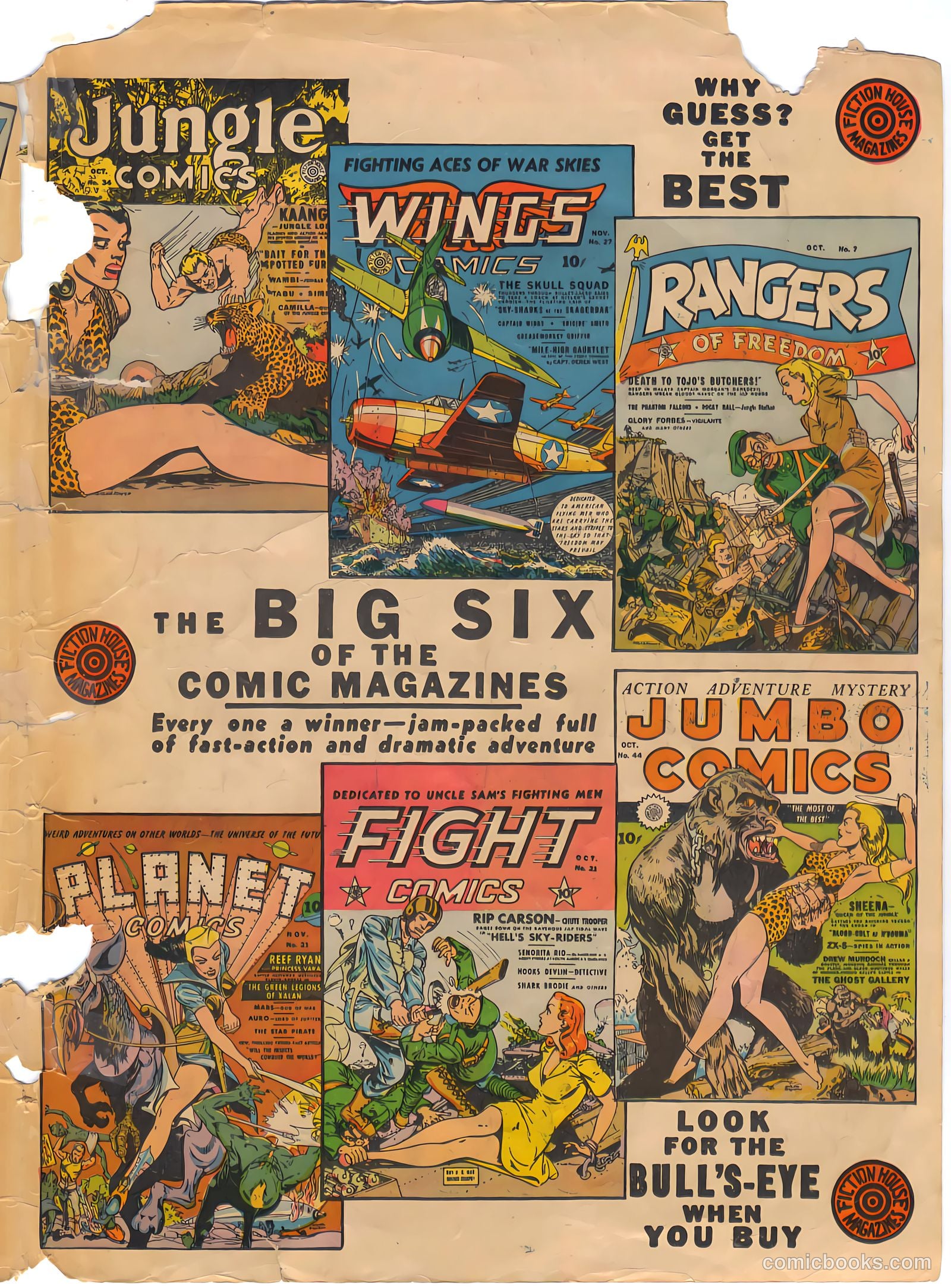 Jungle Comics #34 (1942) — page 67 of 68
