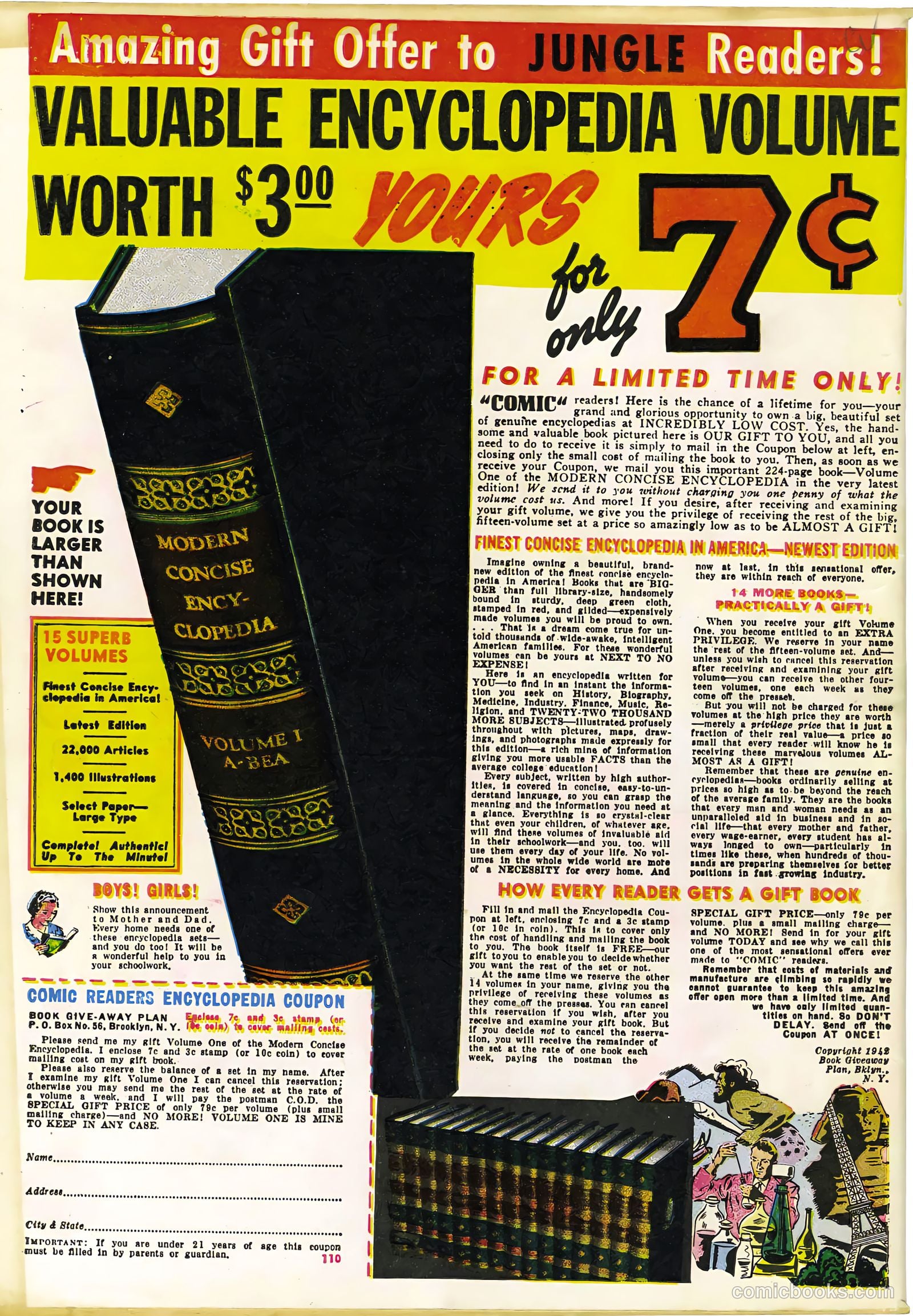 Jungle Comics #34 (1942) — page 68 of 68