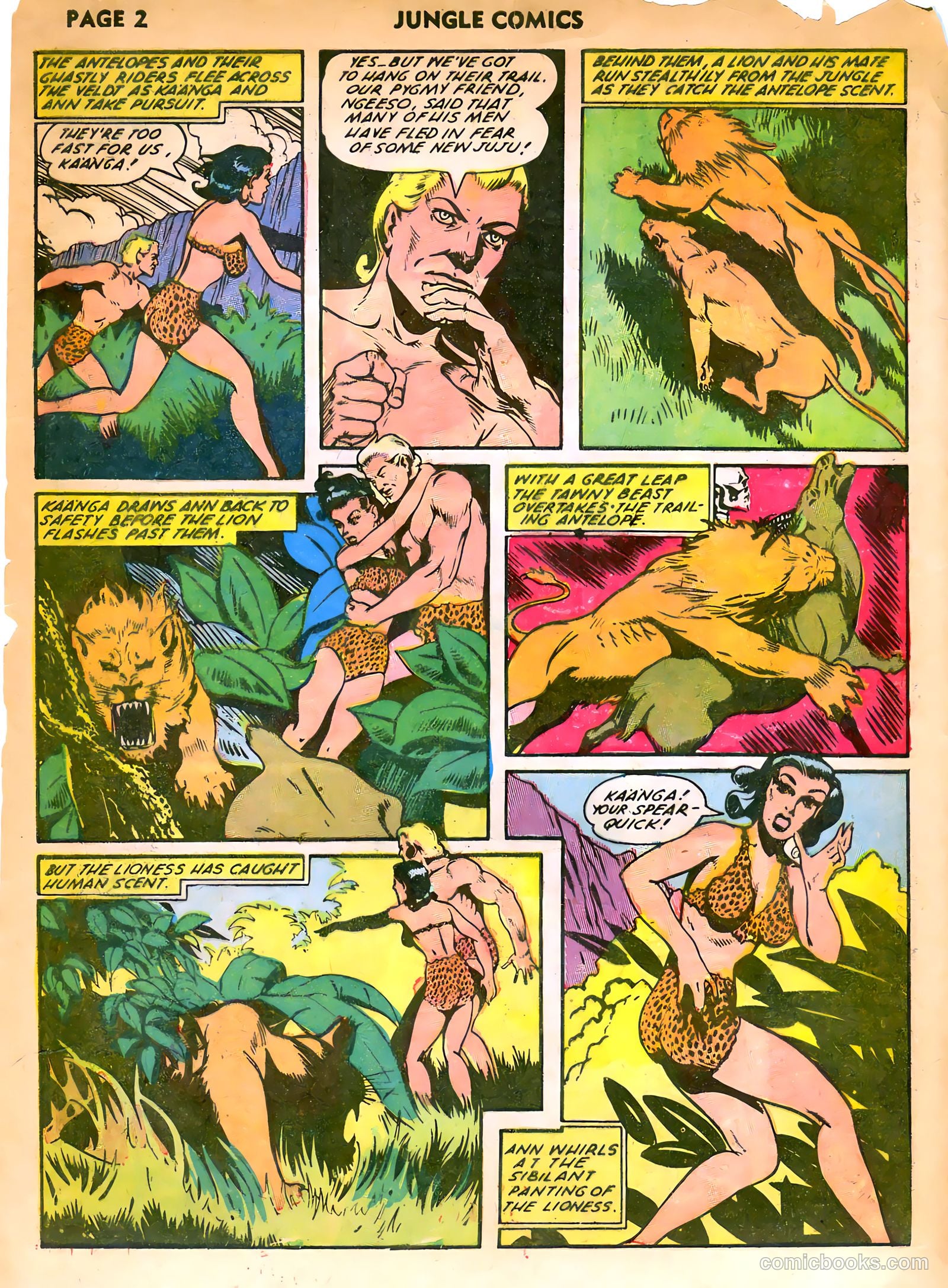 Jungle Comics #35 (1945) — page 4 of 68