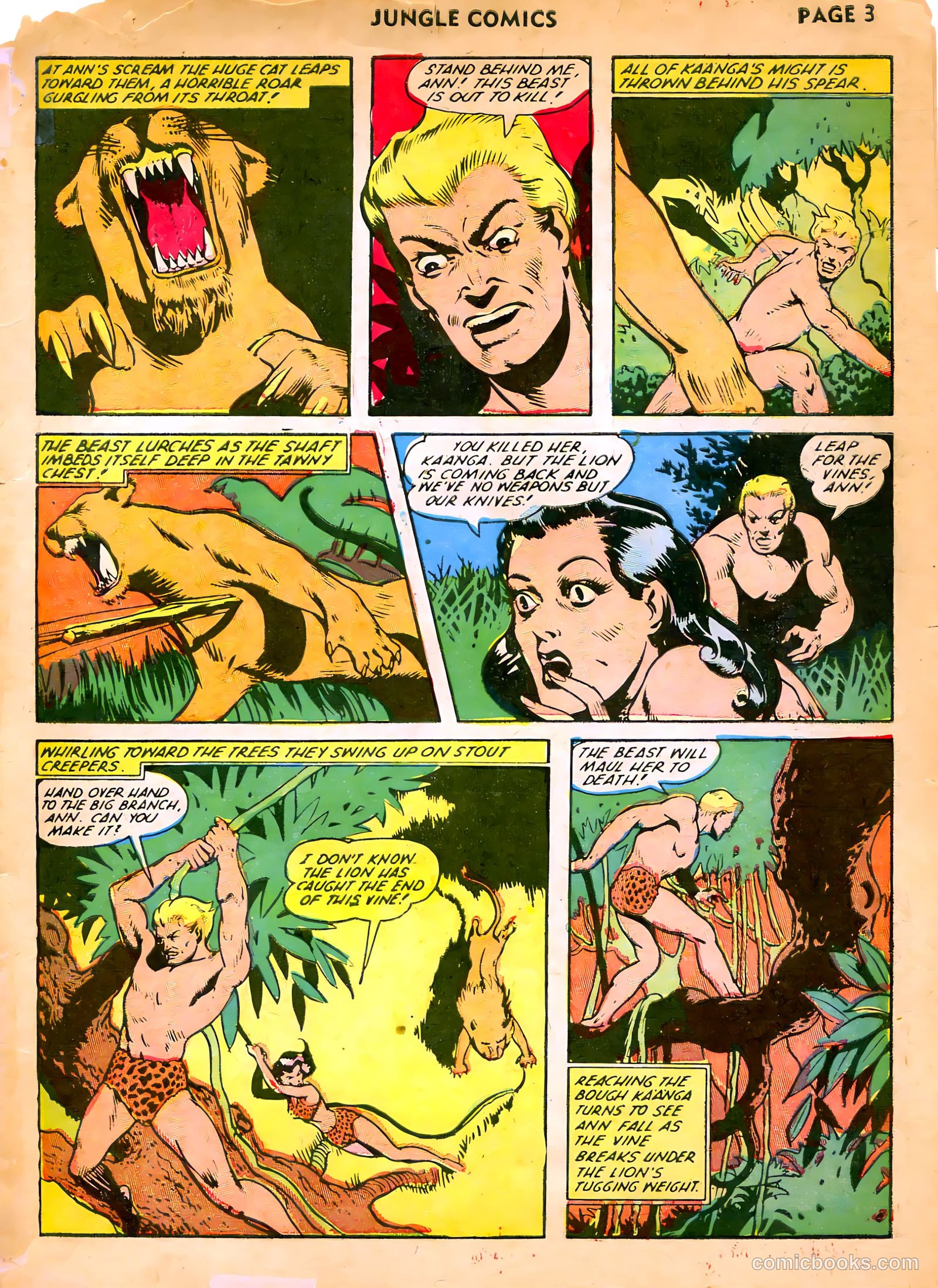 Jungle Comics #35 (1945) — page 5 of 68