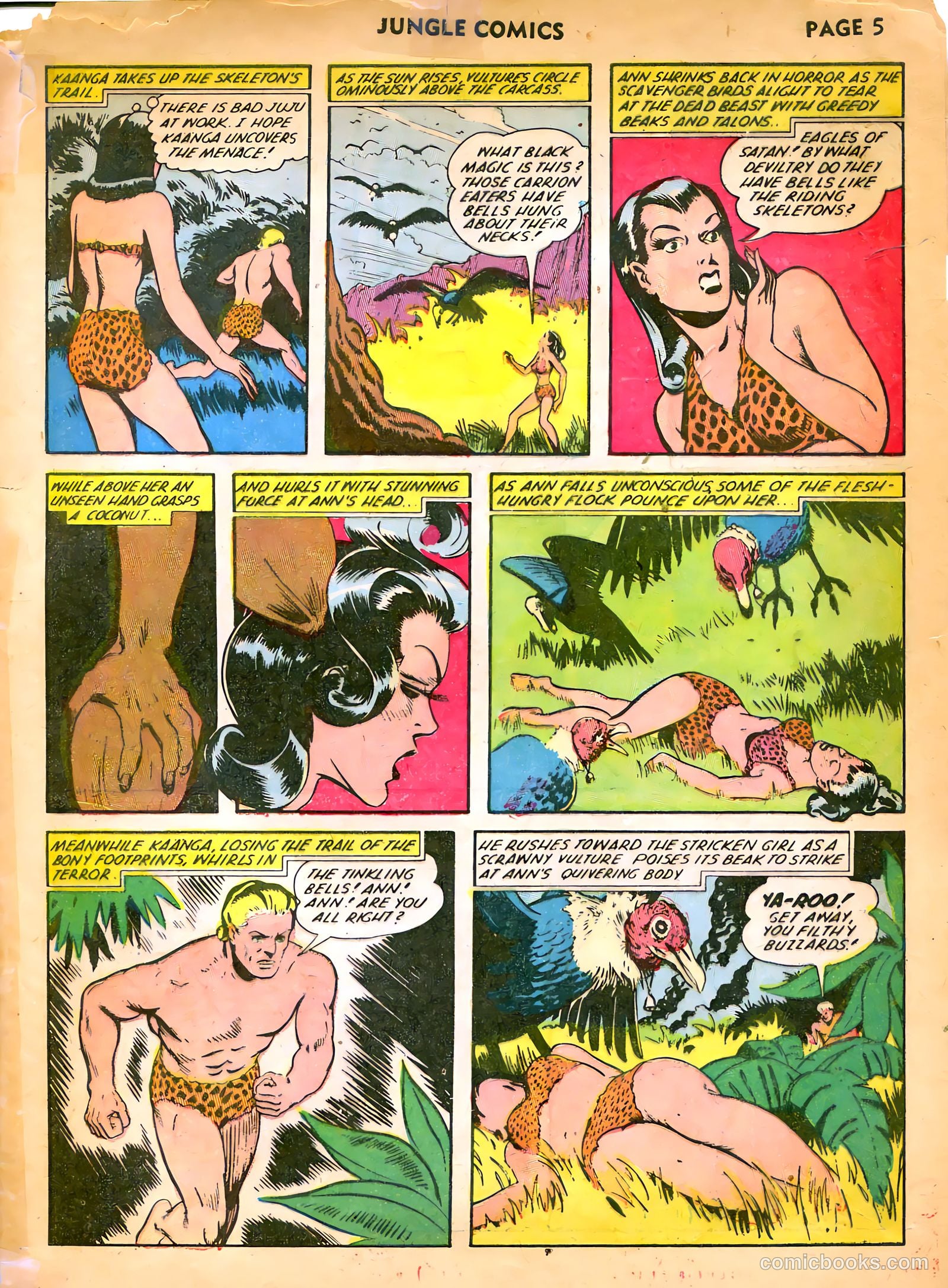 Jungle Comics #35 (1945) — page 7 of 68